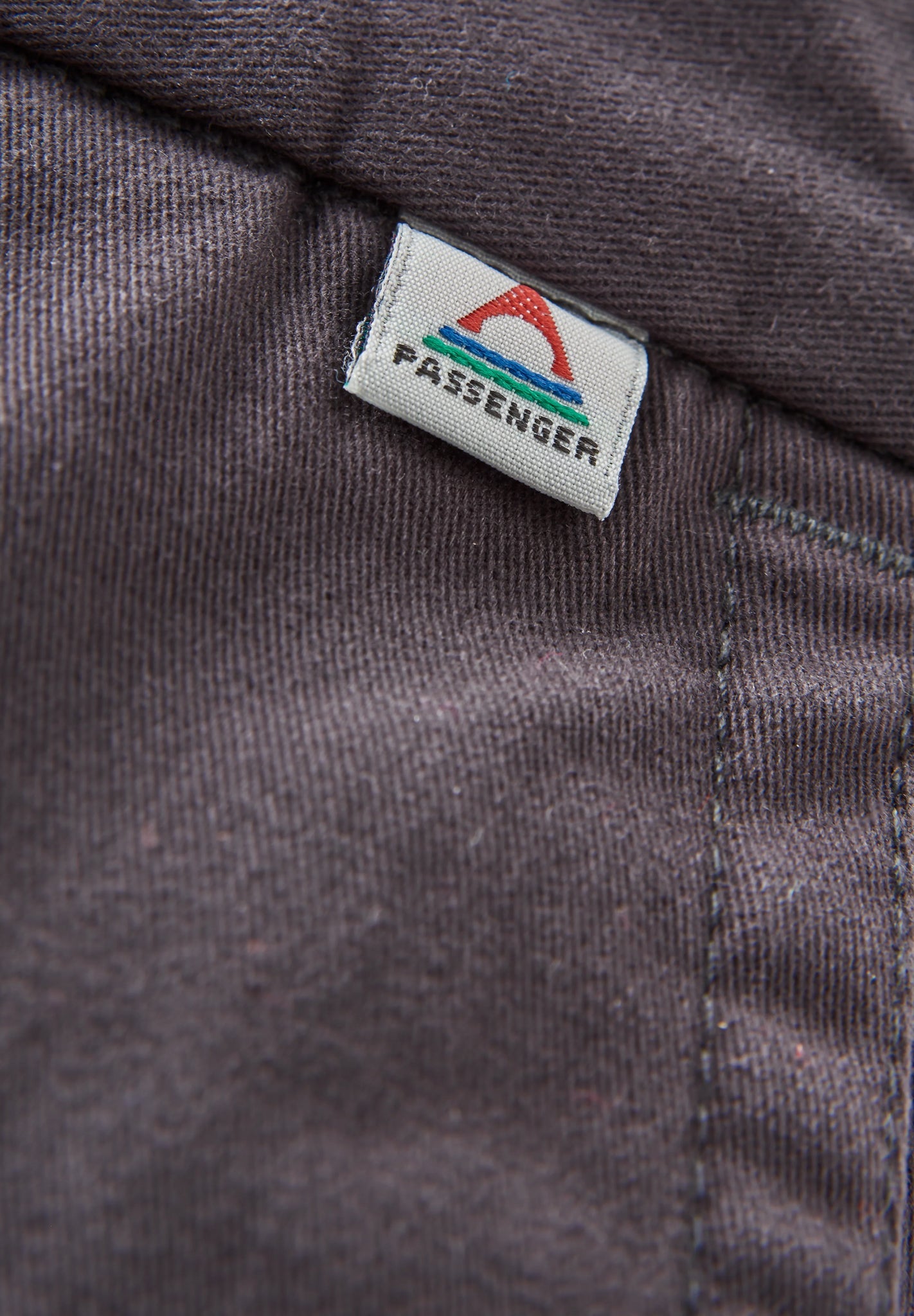 PASSENGER - 365 Organic Cotton Trouser - Faded Black - BACKYARD