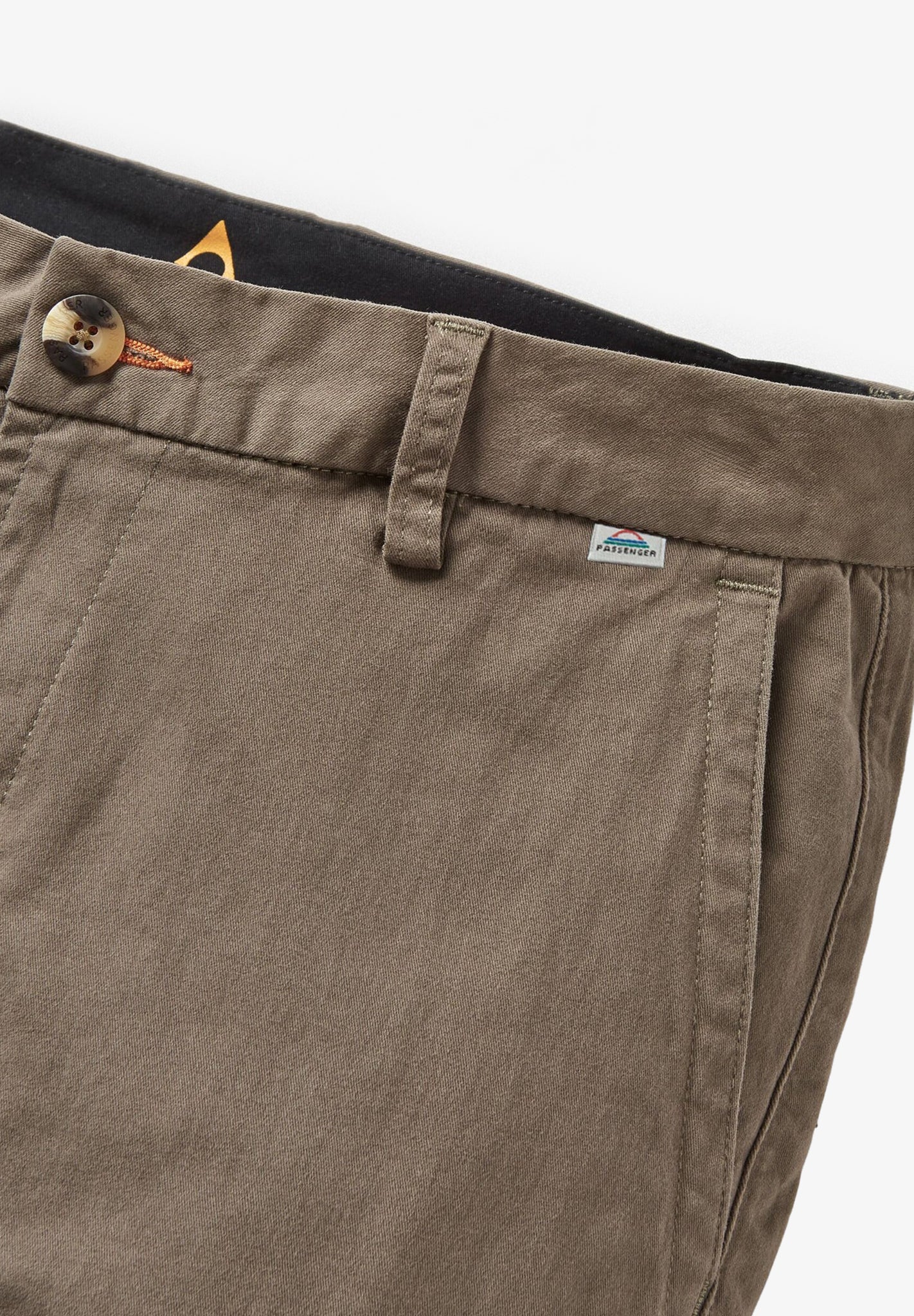 PASSENGER - 365 Organic Cotton Trouser - Dusty Olive - BACKYARD