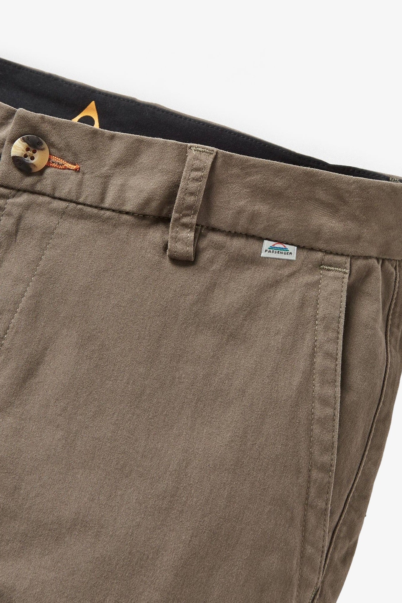 PASSENGER - 365 Organic Cotton Trouser - Dusty Olive - BACKYARD