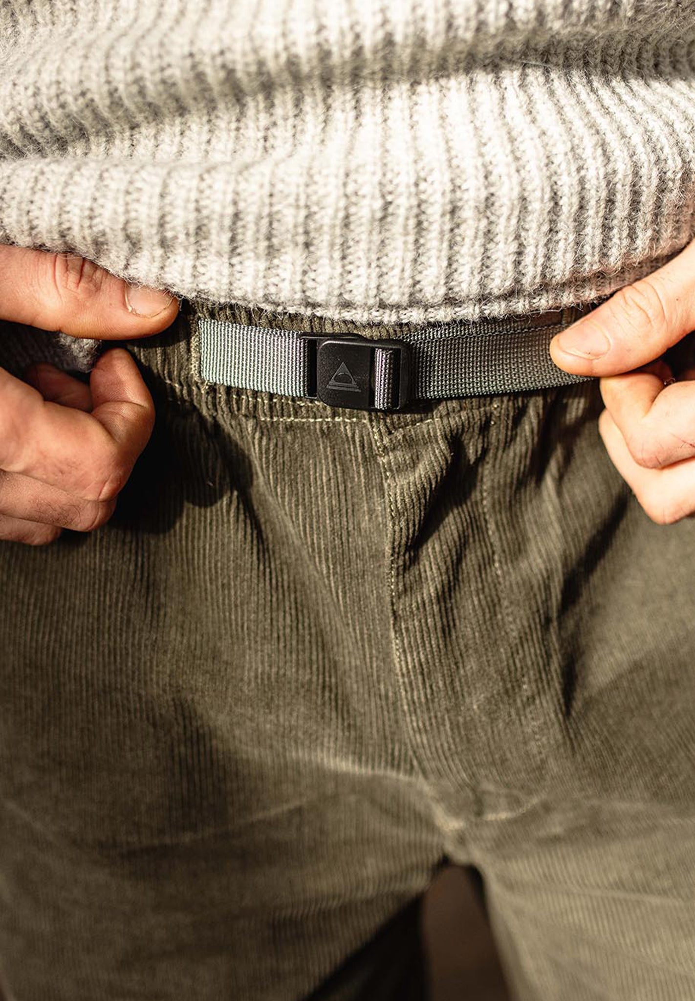 PASSENGER - Adventurer Cord Trouser - Dusty Olive - BACKYARD