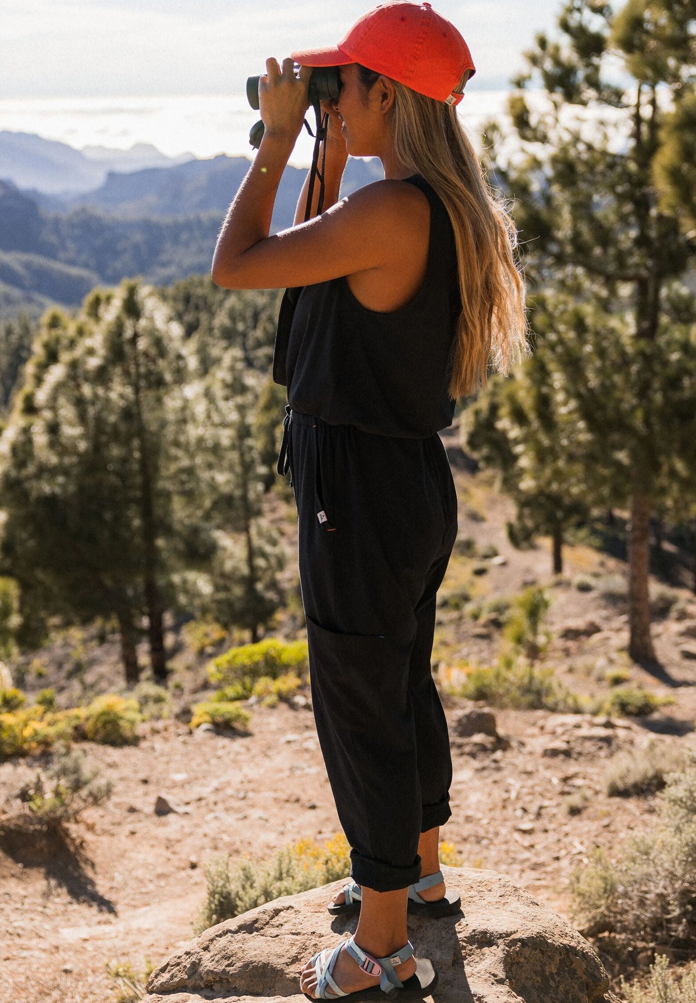 PASSENGER - Aria Jumpsuit - Black - BACKYARD