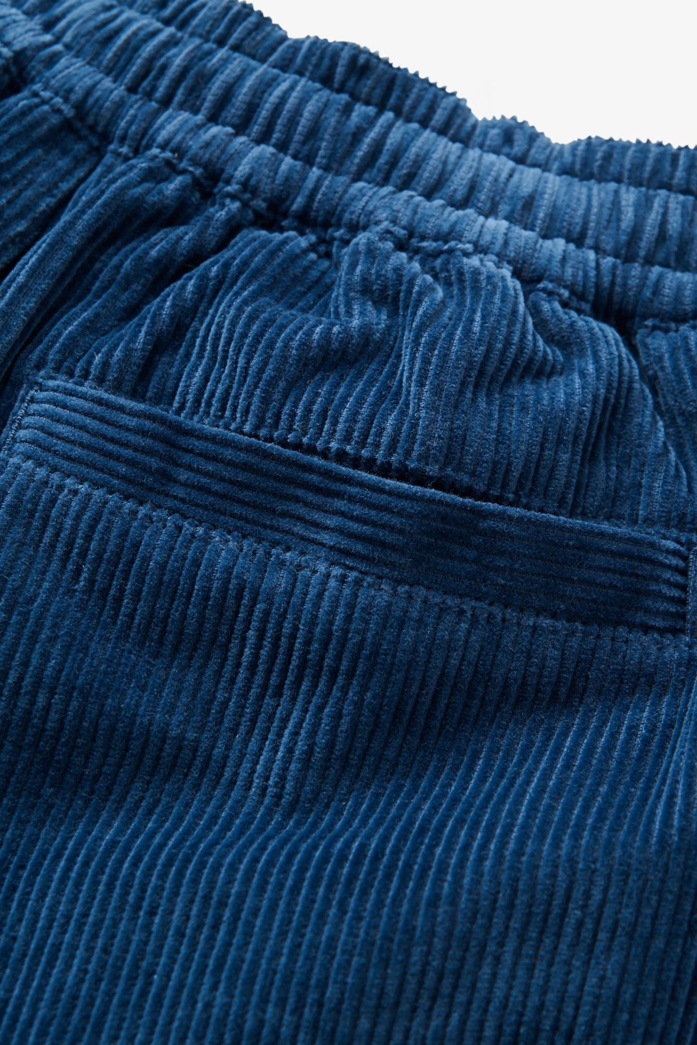 PASSENGER - Avian Organic Cord Short 2.0 - Dark Denim - BACKYARD
