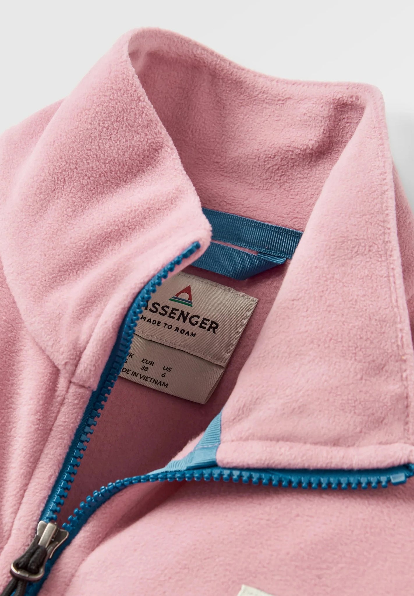 PASSENGER - Ayla Recycled Micro Polartec® Fleece - Pink Haze - BACKYARD