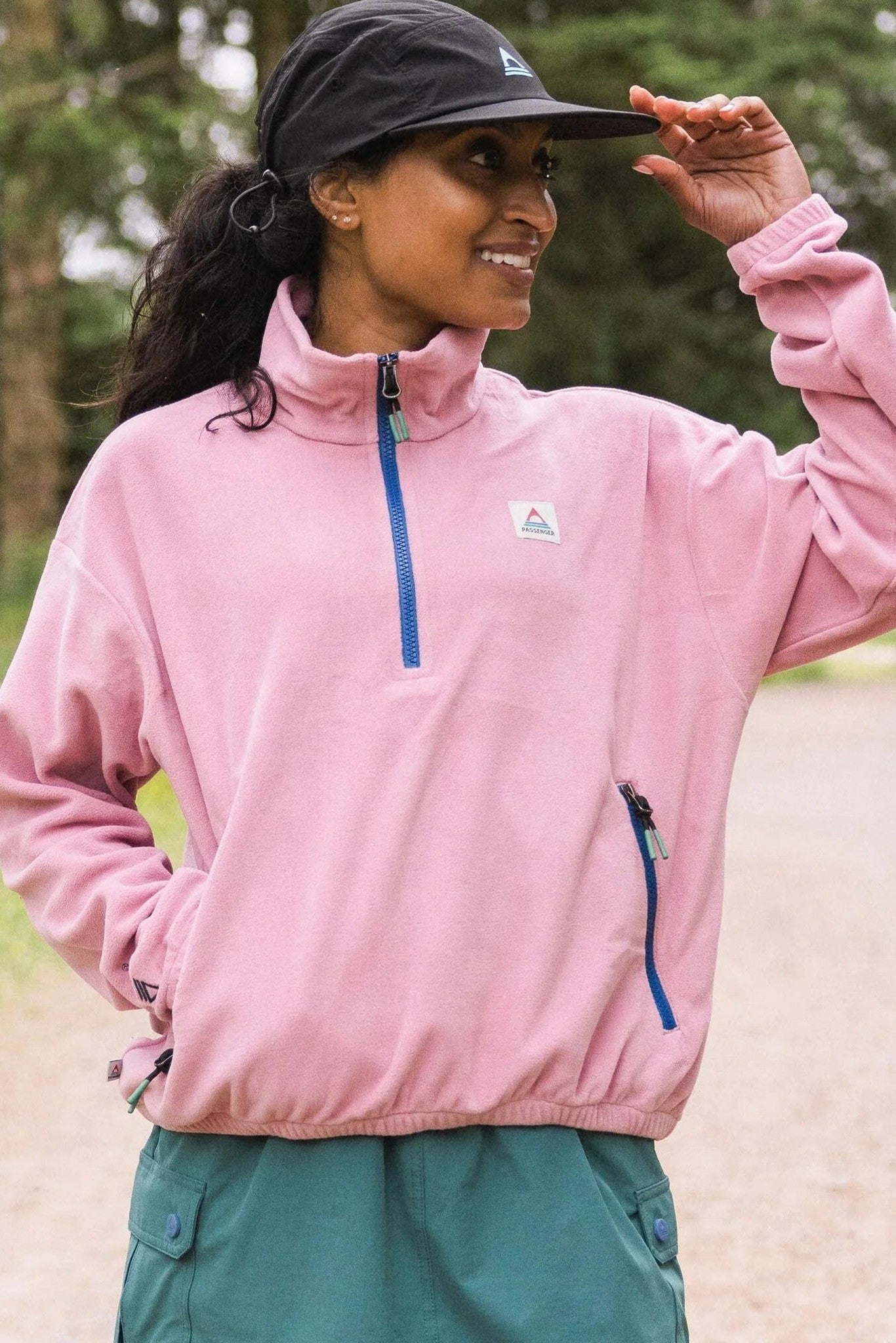PASSENGER - Ayla Recycled Micro Polartec® Fleece - Pink Haze - BACKYARD