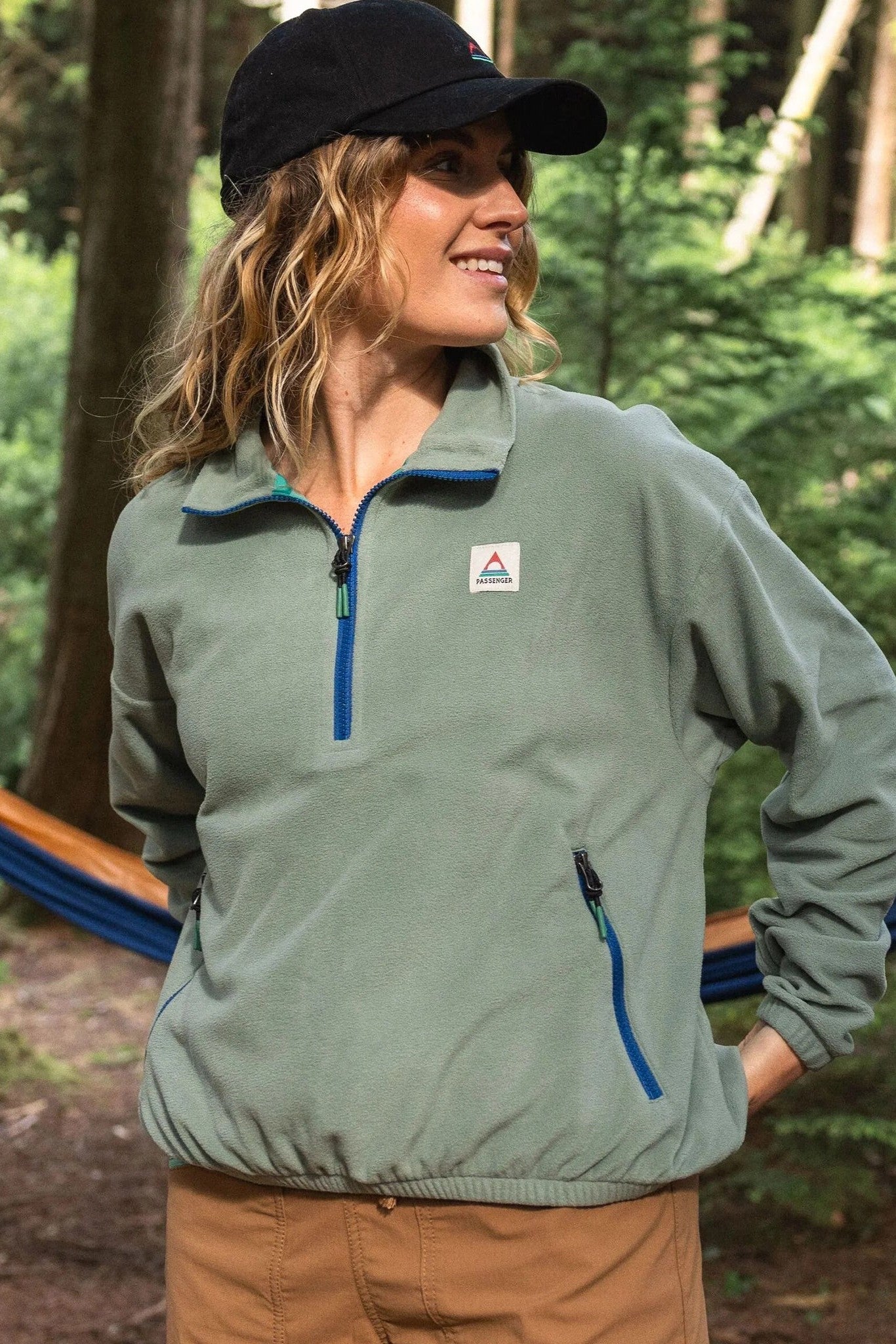 PASSENGER - Ayla Recycled Micro Polartec® Fleece - Pistachio - BACKYARD