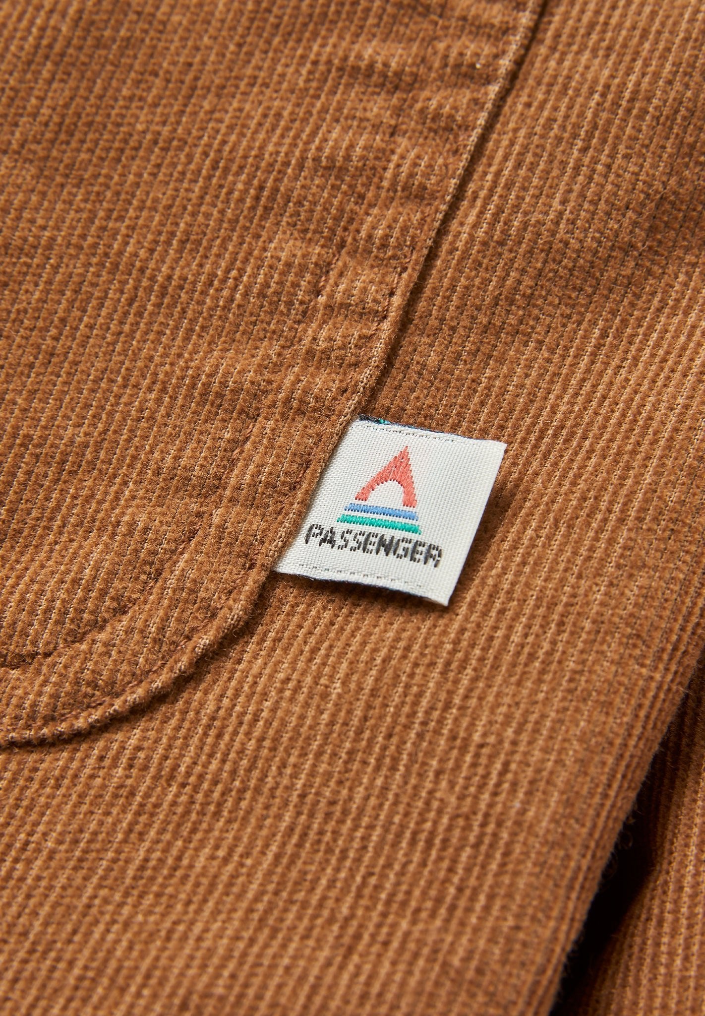 PASSENGER - Backcountry Cord Light Shirt - Caramel - BACKYARD