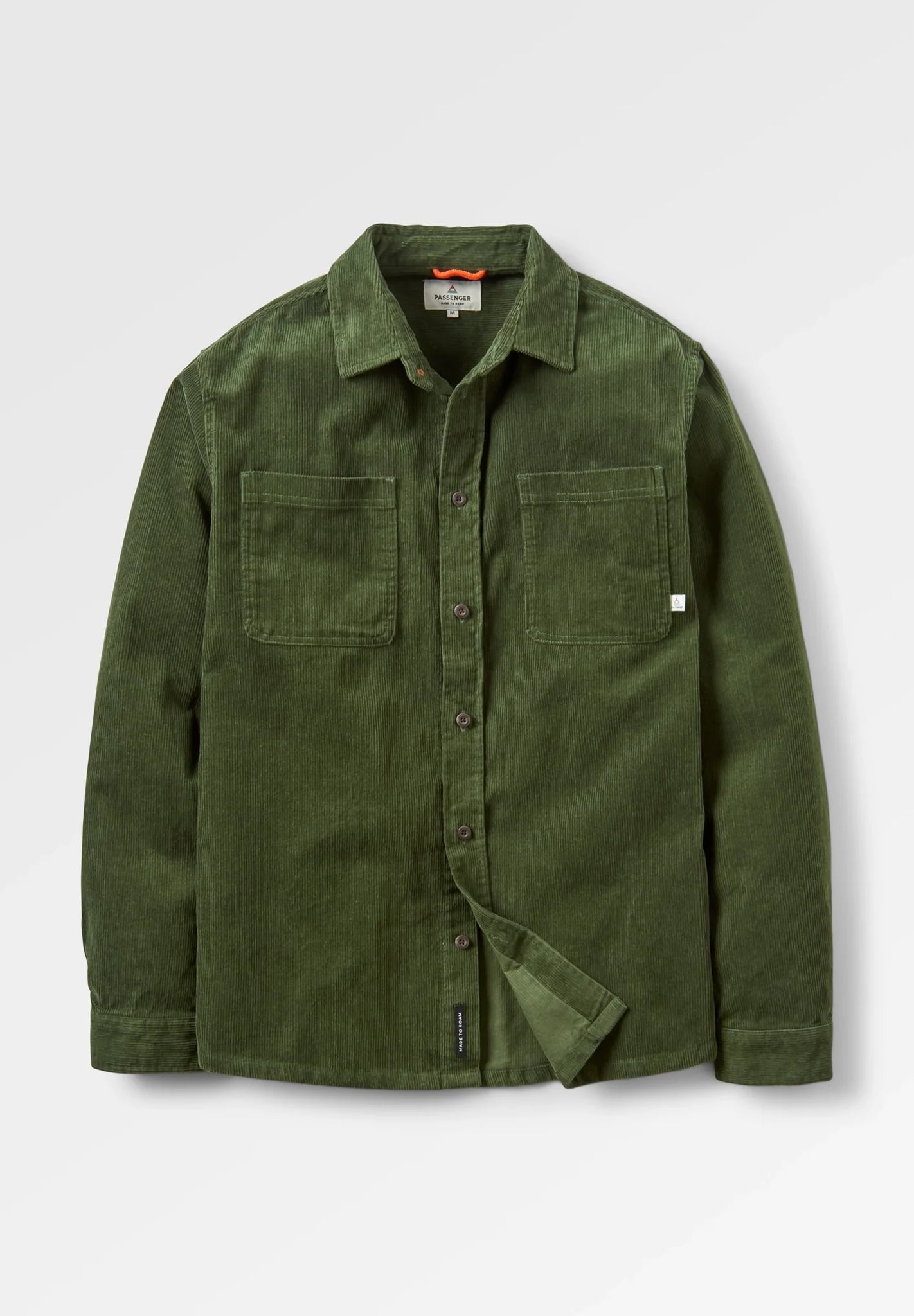 PASSENGER - Backcountry Cord Shirt - Fir Tree - BACKYARD