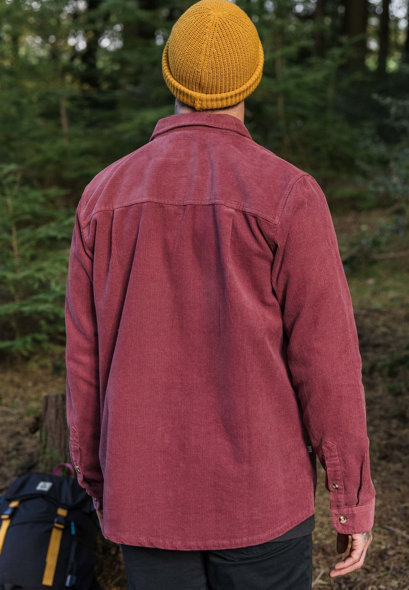 PASSENGER - Backcountry Cord Shirt - Crushed Berry - BACKYARD