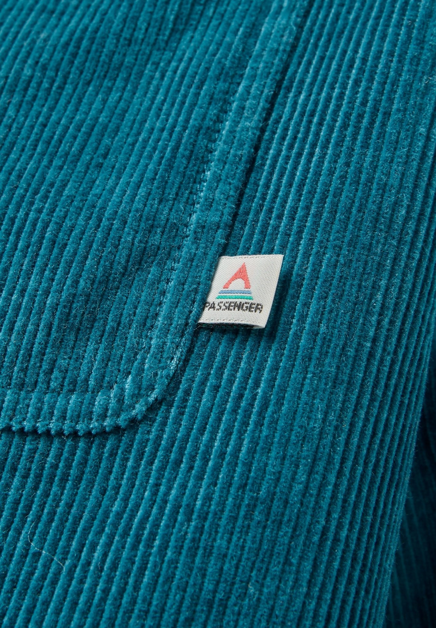 PASSENGER - Backcountry Cord Shirt - Tidal Blue - BACKYARD