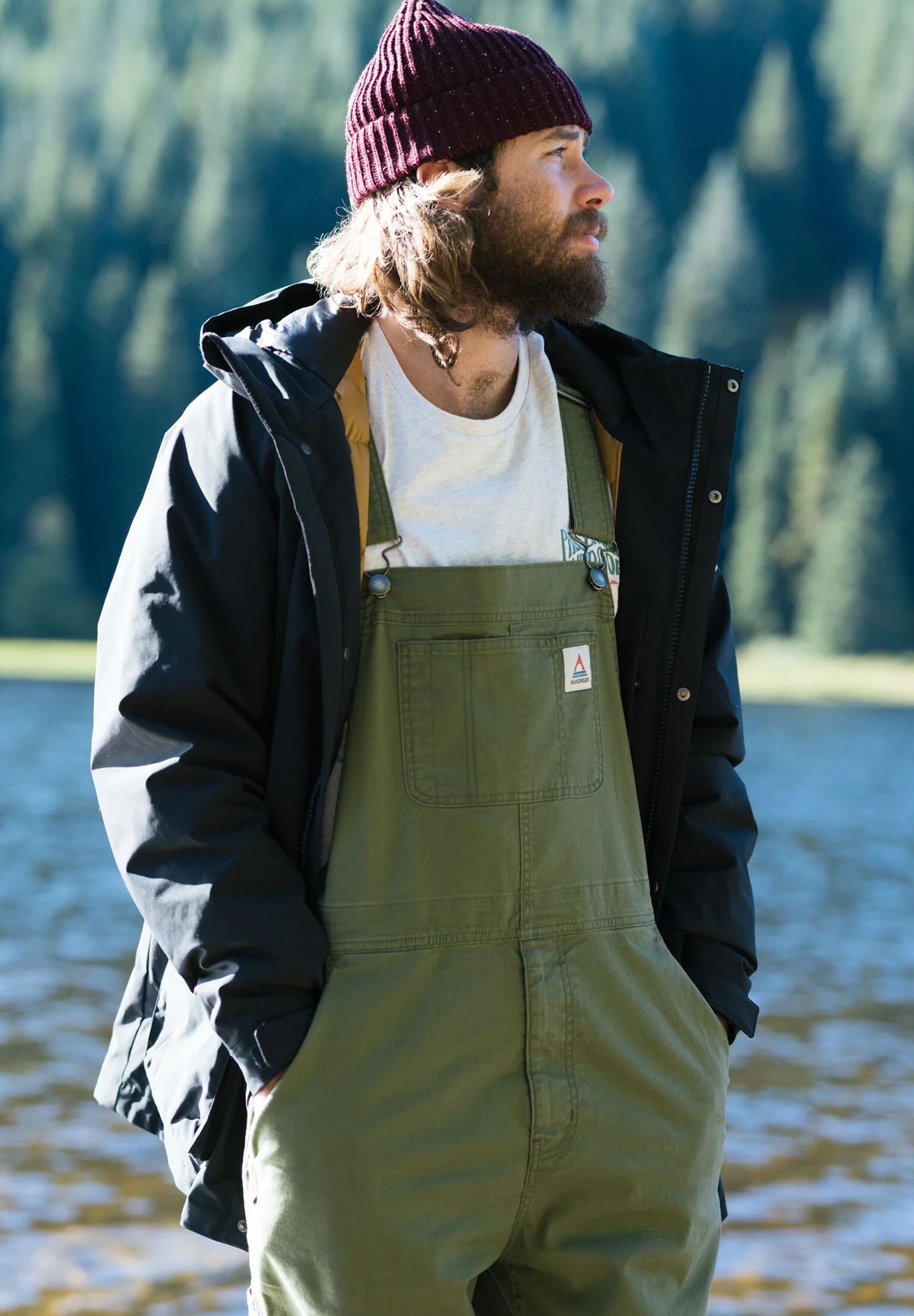 PASSENGER - Baltic Recycled Insulated Parka - Black - BACKYARD