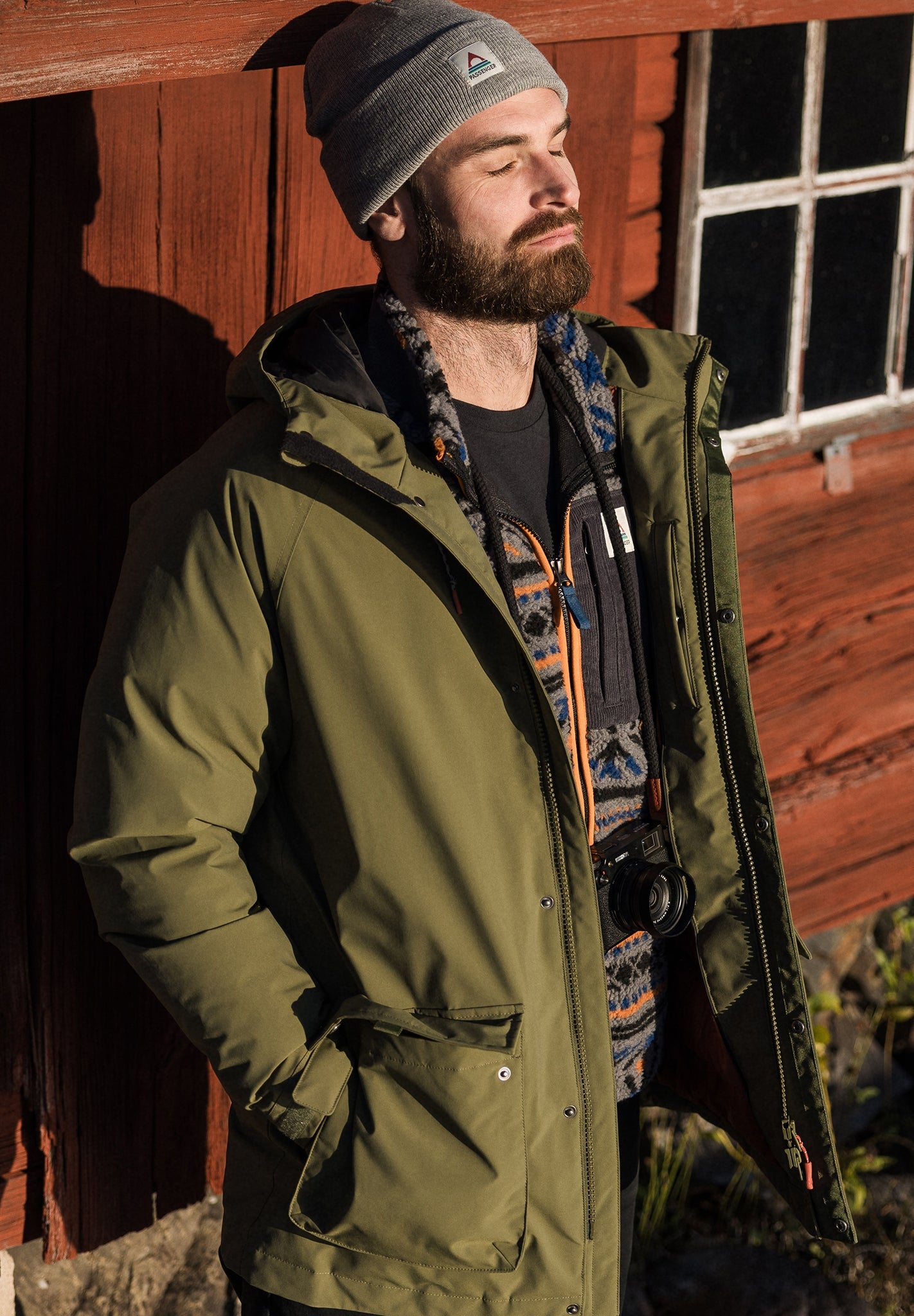 PASSENGER - Baltic Recycled Insulated Parka - Khaki - BACKYARD