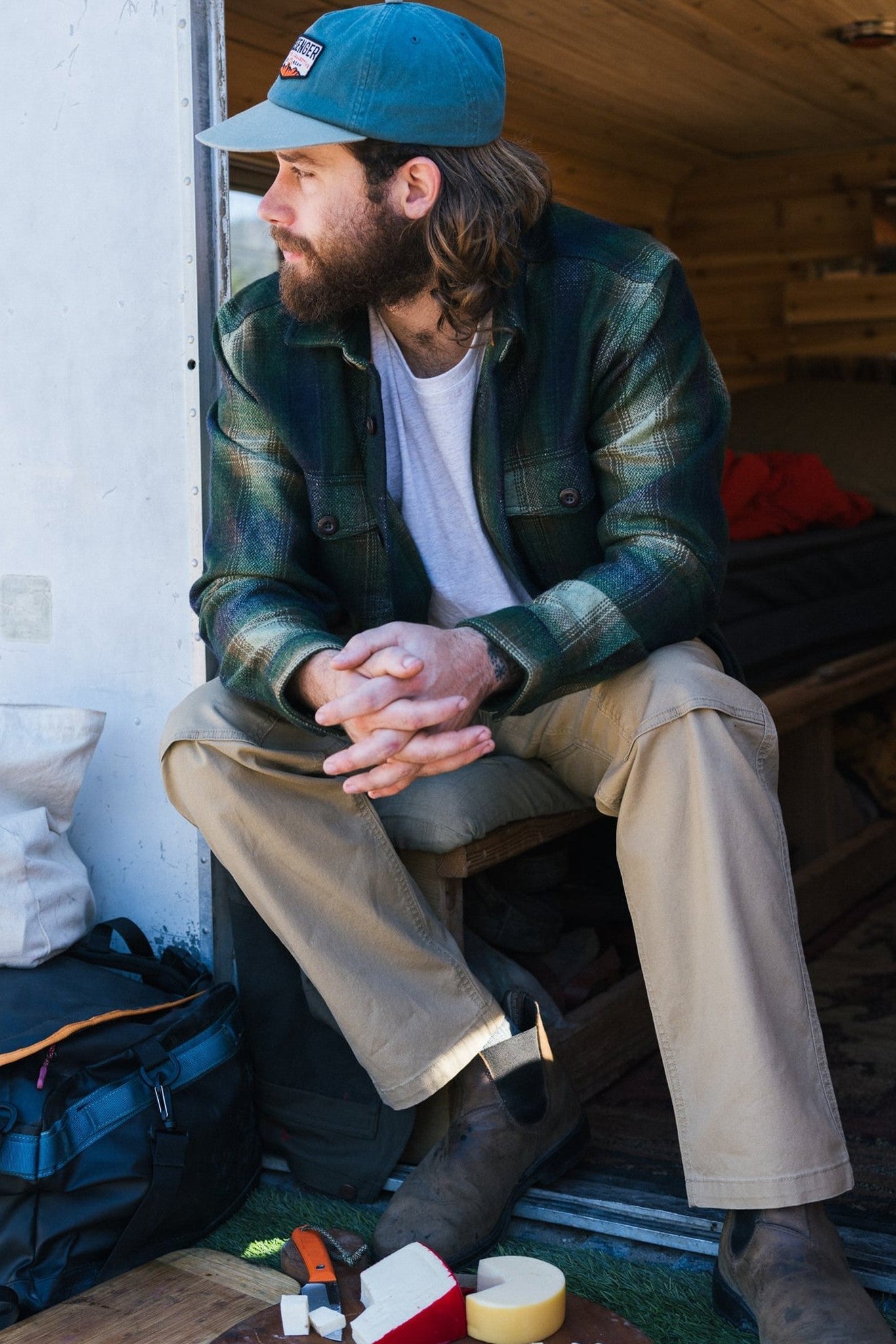 PASSENGER - Barren Overshirt - Khaki - BACKYARD