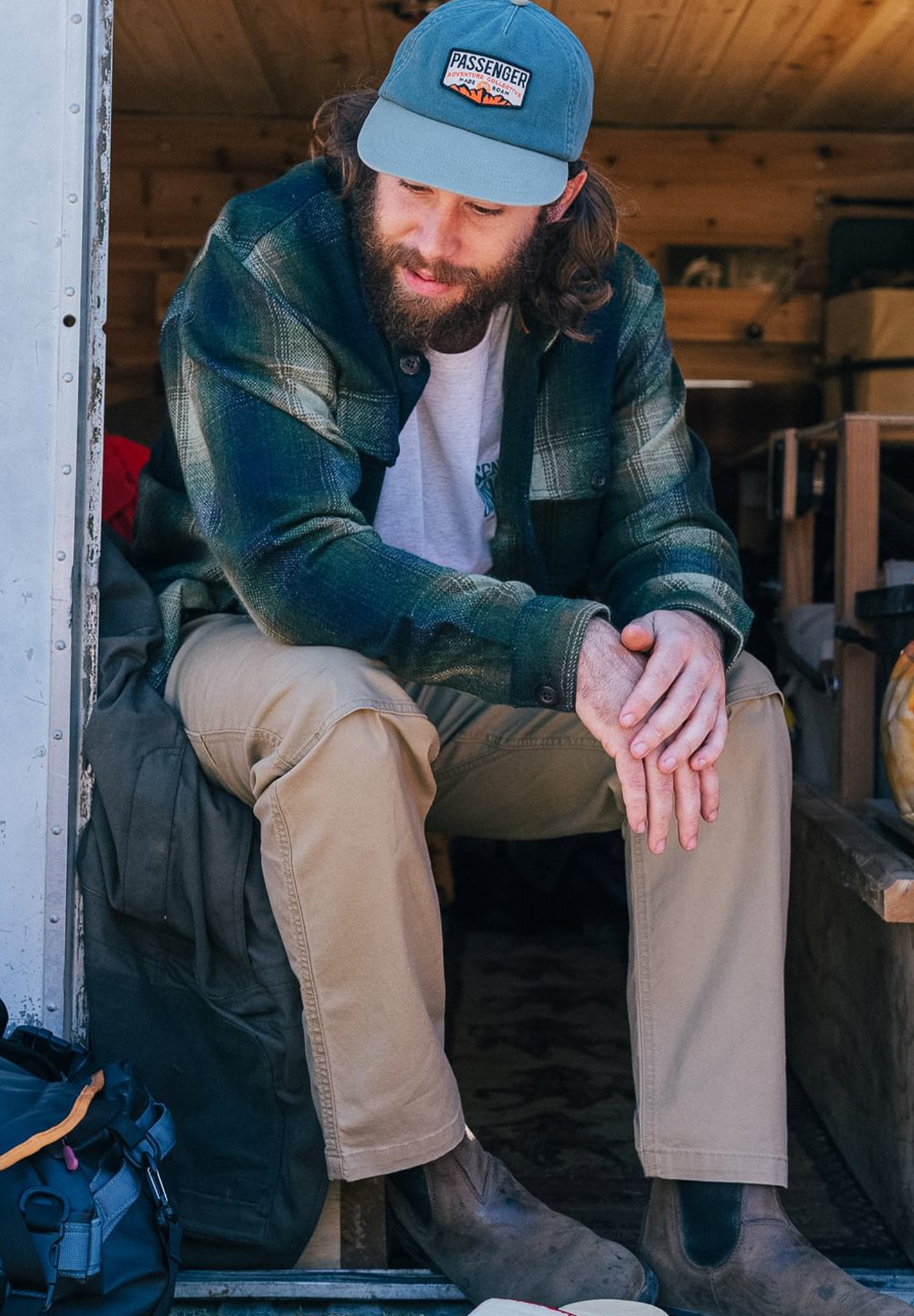 PASSENGER - Barren Overshirt - Khaki - BACKYARD