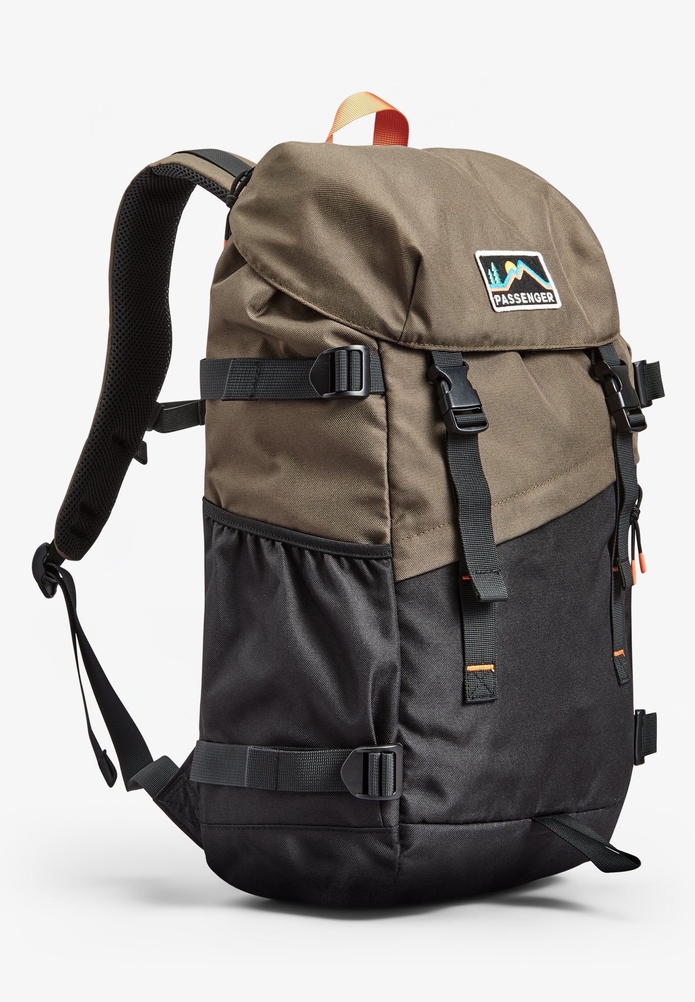 PASSENGER - Boondocker Recycled 26L Backpack - Black Khaki - BACKYARD