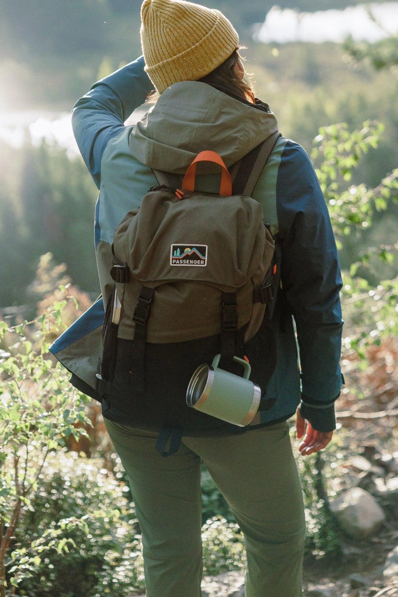 PASSENGER - Boondocker Recycled 26L Backpack - Black Khaki - BACKYARD