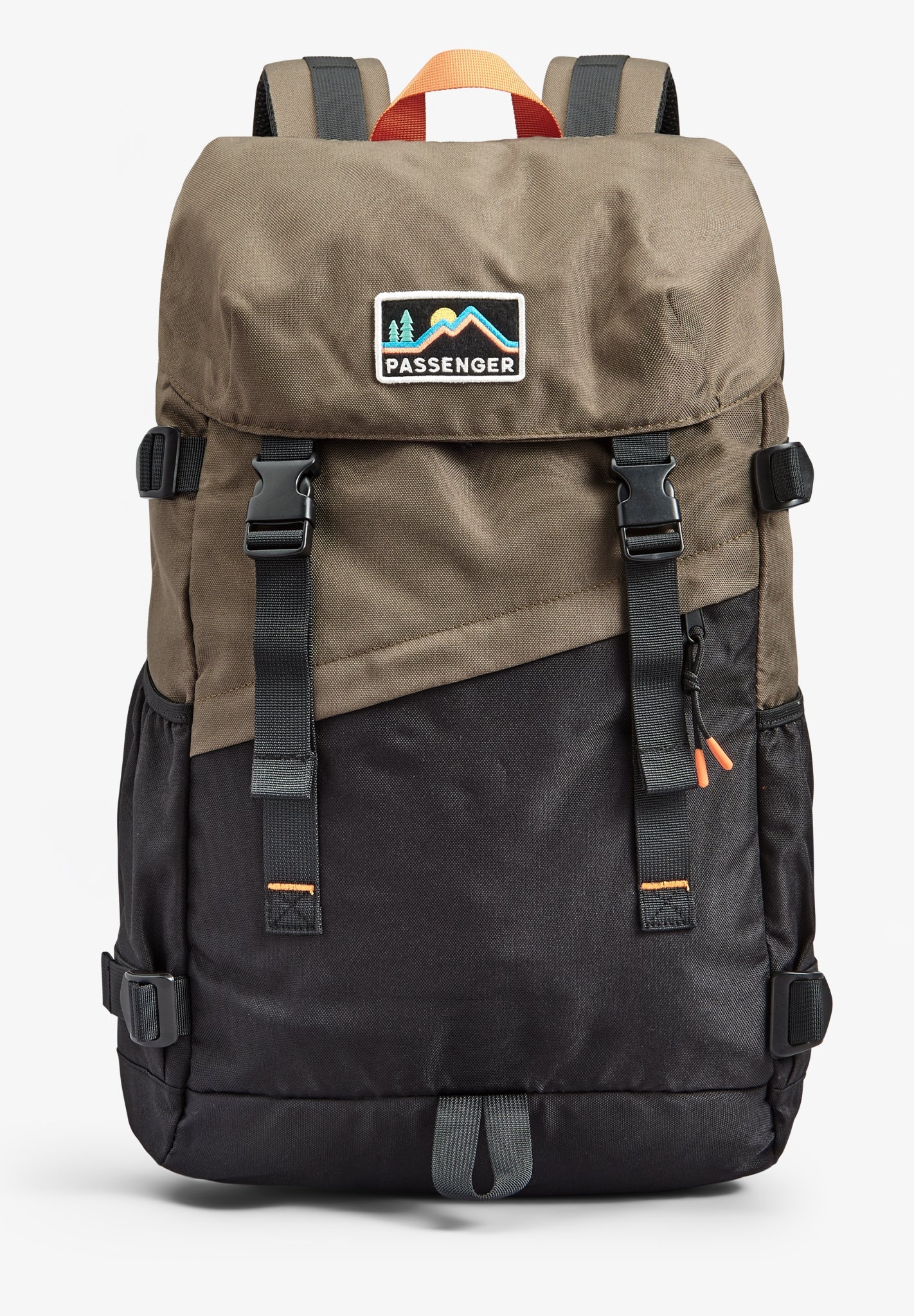 PASSENGER - Boondocker Recycled 26L Backpack - Black Khaki - BACKYARD