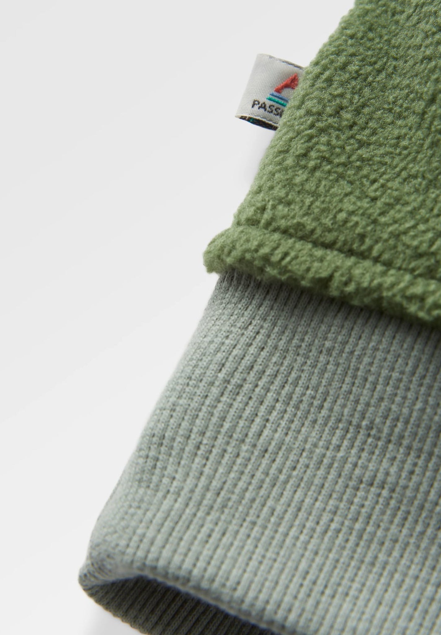 PASSENGER - Caspian Full Zip Recycled Polar Fleece - Wild Green - BACKYARD