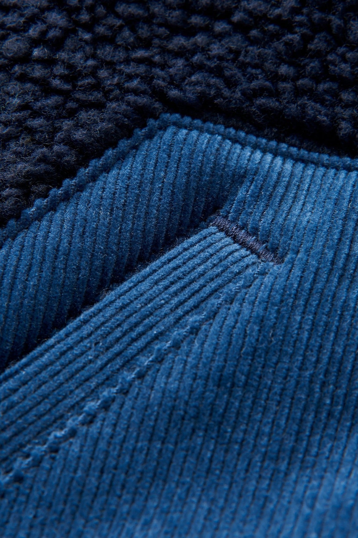 PASSENGER - Clover 2.0 Recycled Sherpa Fleece - Deep Navy - BACKYARD