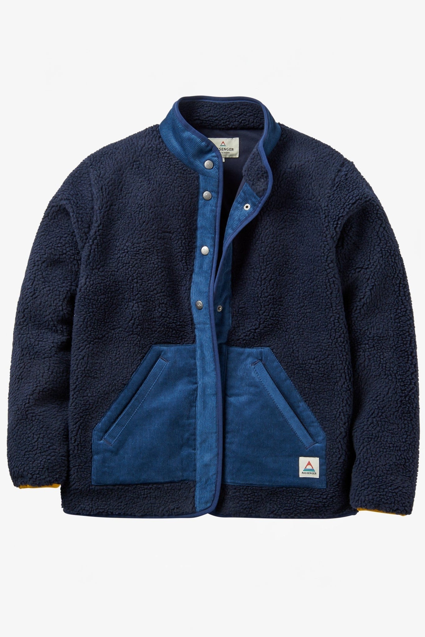 PASSENGER - Clover 2.0 Recycled Sherpa Fleece - Deep Navy - BACKYARD