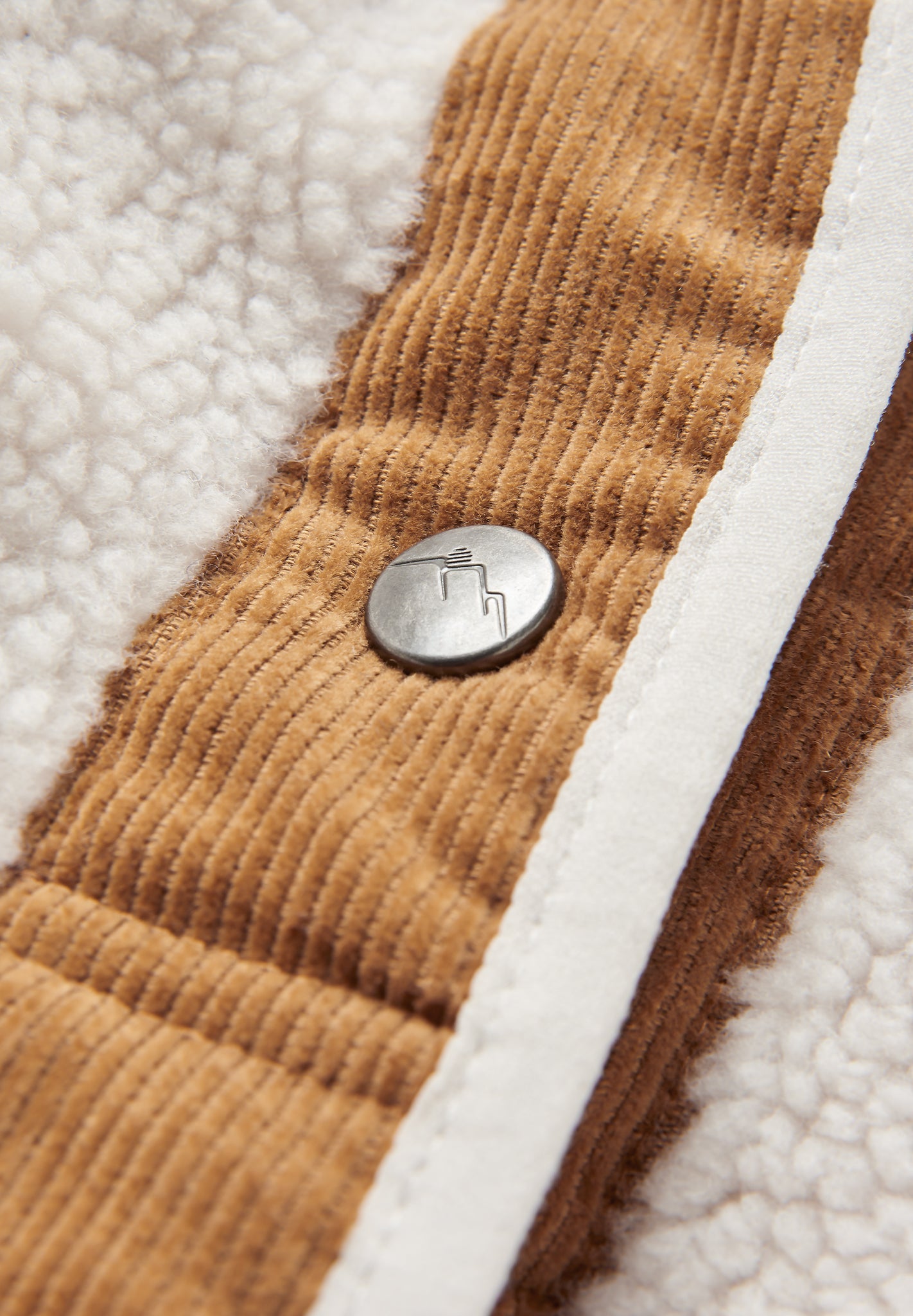 PASSENGER - Clover 2.0 Recycled Sherpa Fleece - Vintage White - BACKYARD