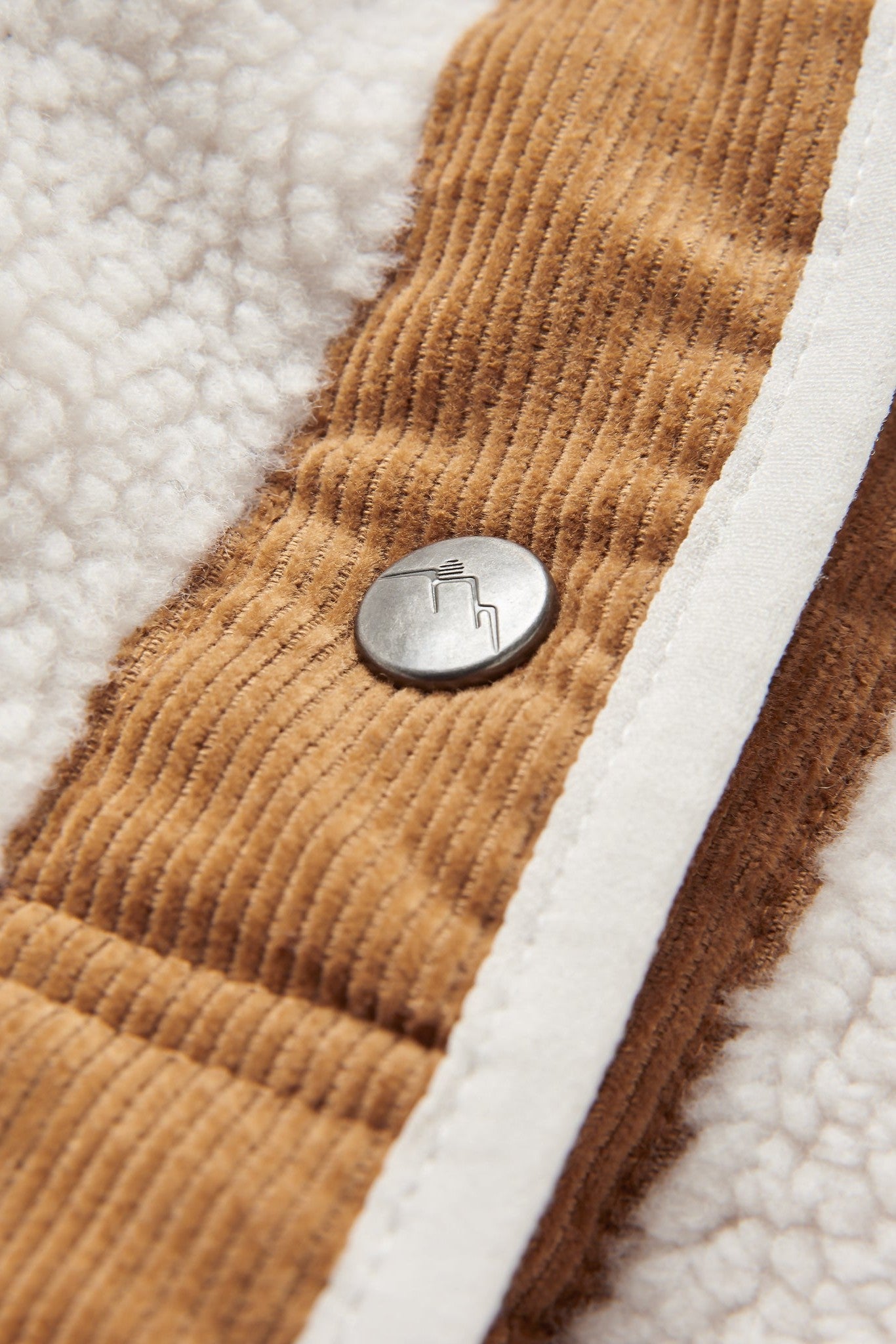 PASSENGER - Clover 2.0 Recycled Sherpa Fleece - Vintage White - BACKYARD