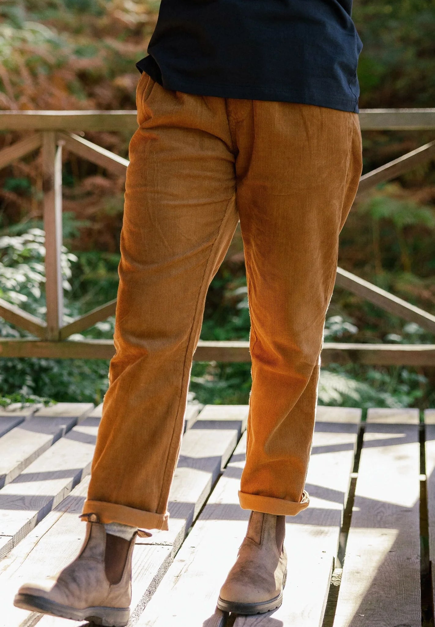 PASSENGER - Compass Recycled Corduroy Trouser - Coconut - BACKYARD