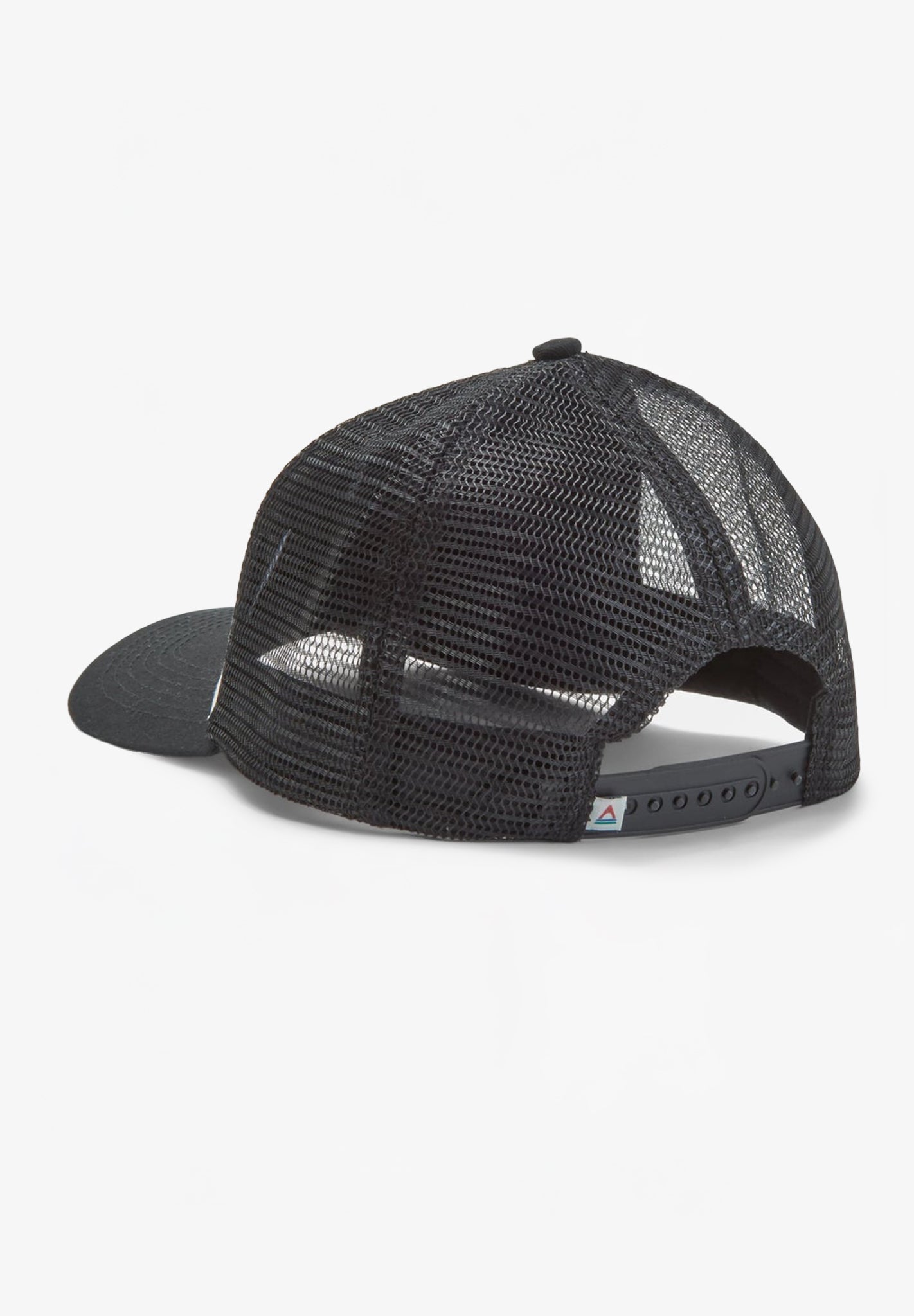 PASSENGER - Core Organic Cotton Trucker Cap - Black White - BACKYARD