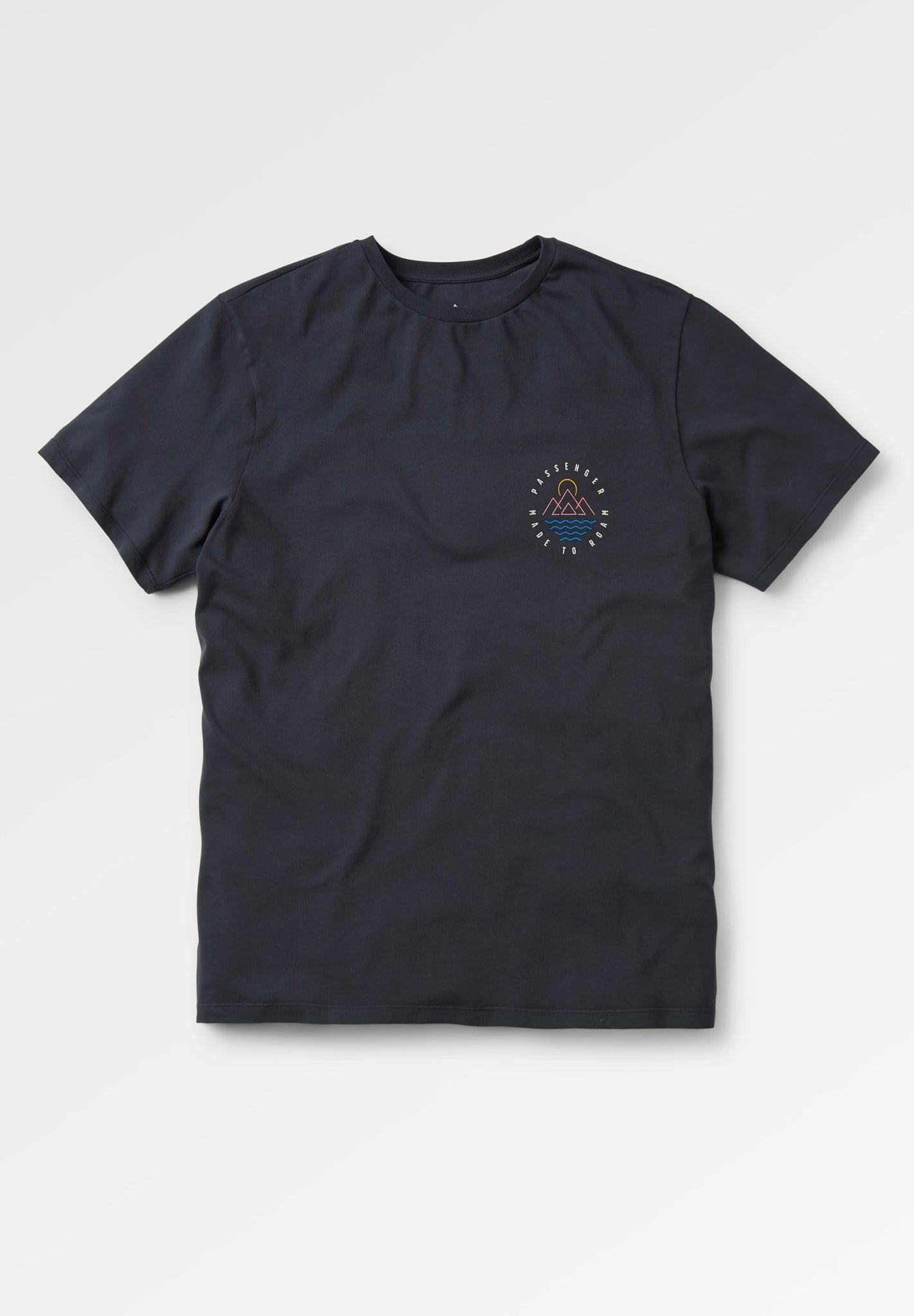 PASSENGER - Escapism Recycled Cotton T-Shirt - Black - BACKYARD