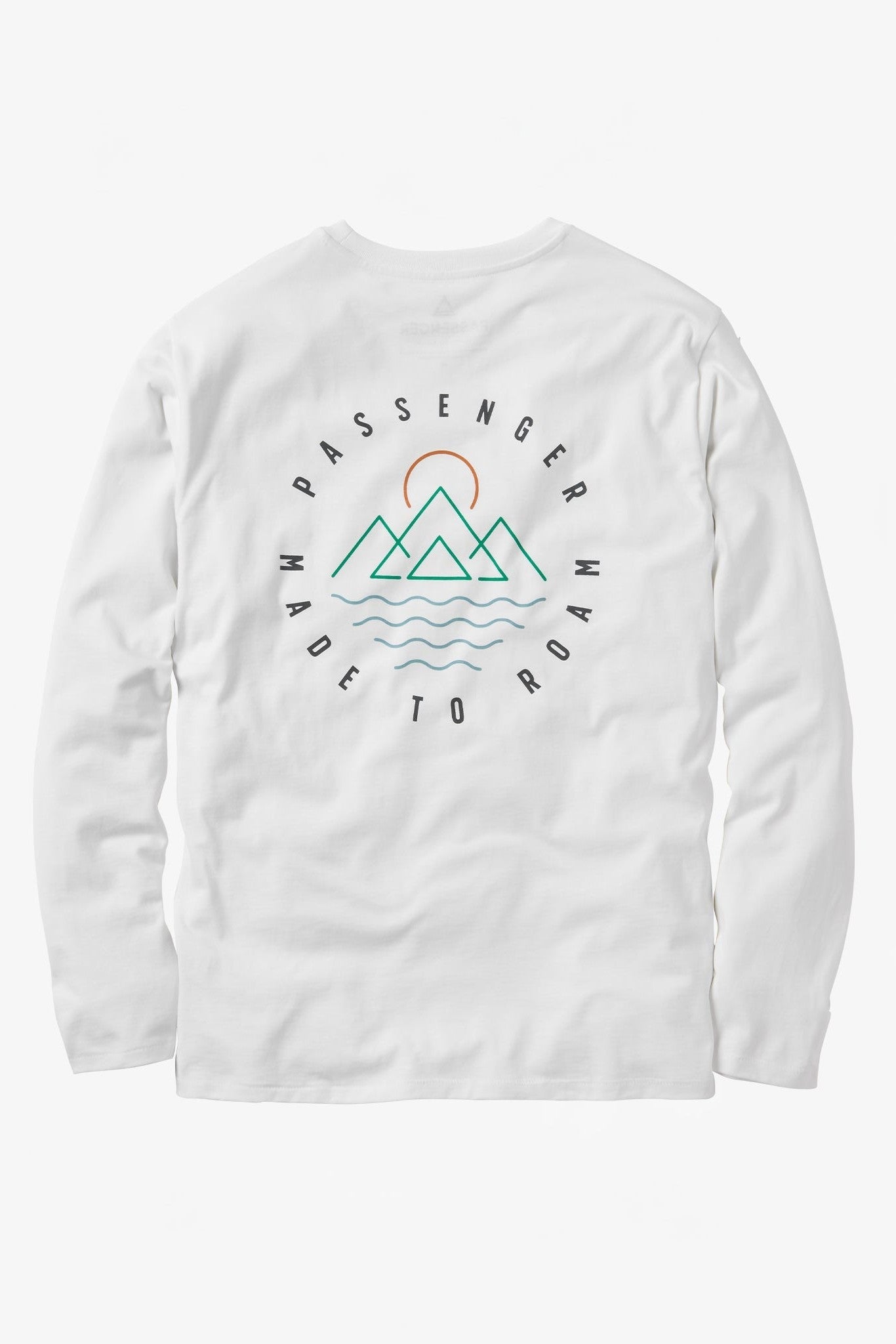 PASSENGER - Escapism Recycled LS T-Shirt - White - BACKYARD