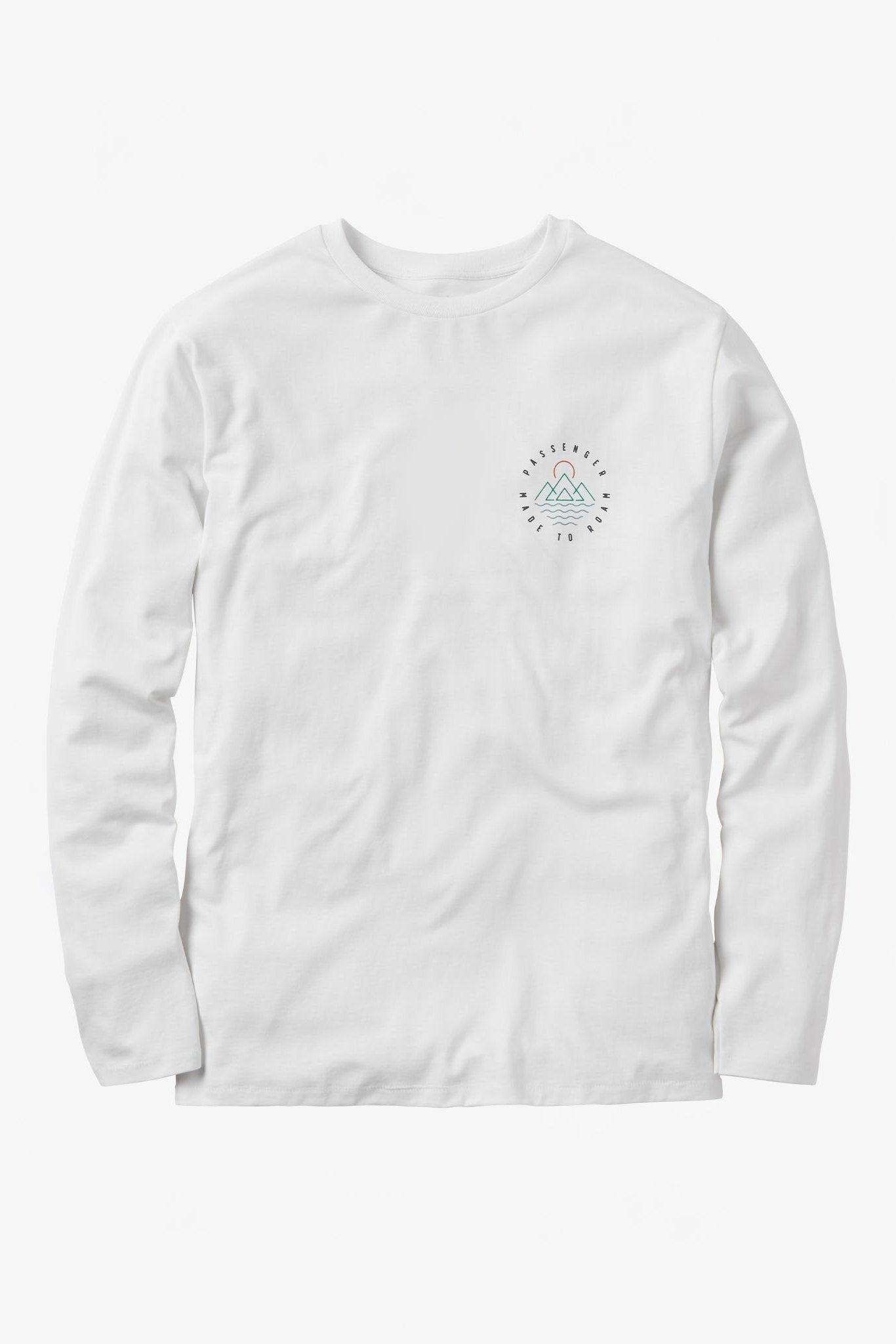 PASSENGER - Escapism Recycled LS T-Shirt - White - BACKYARD