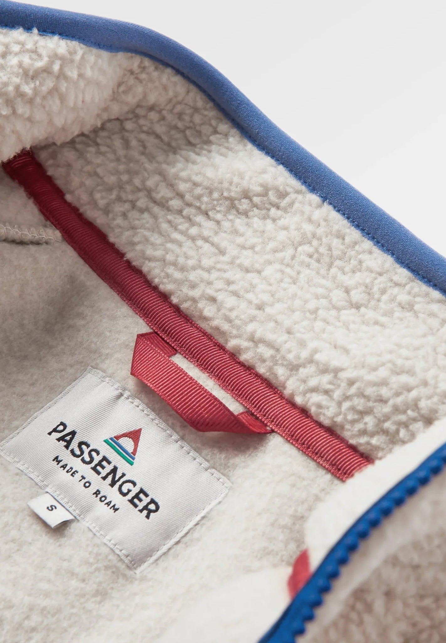 PASSENGER - Fairbanks 2.0 Full Zip Recycled Sherpa Fleece - Oatmeal - BACKYARD