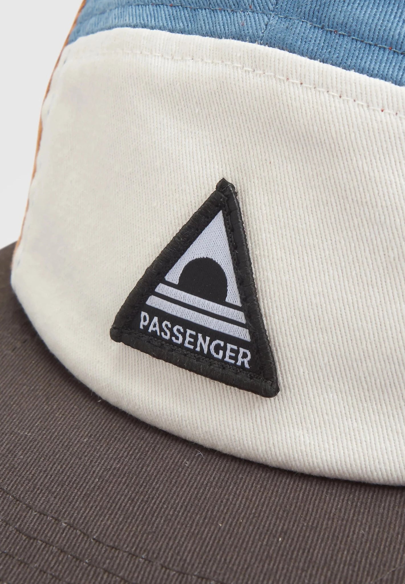 PASSENGER - Fixie Recycled 5 Panel Cap - Spruce Yellow Multi - BACKYARD