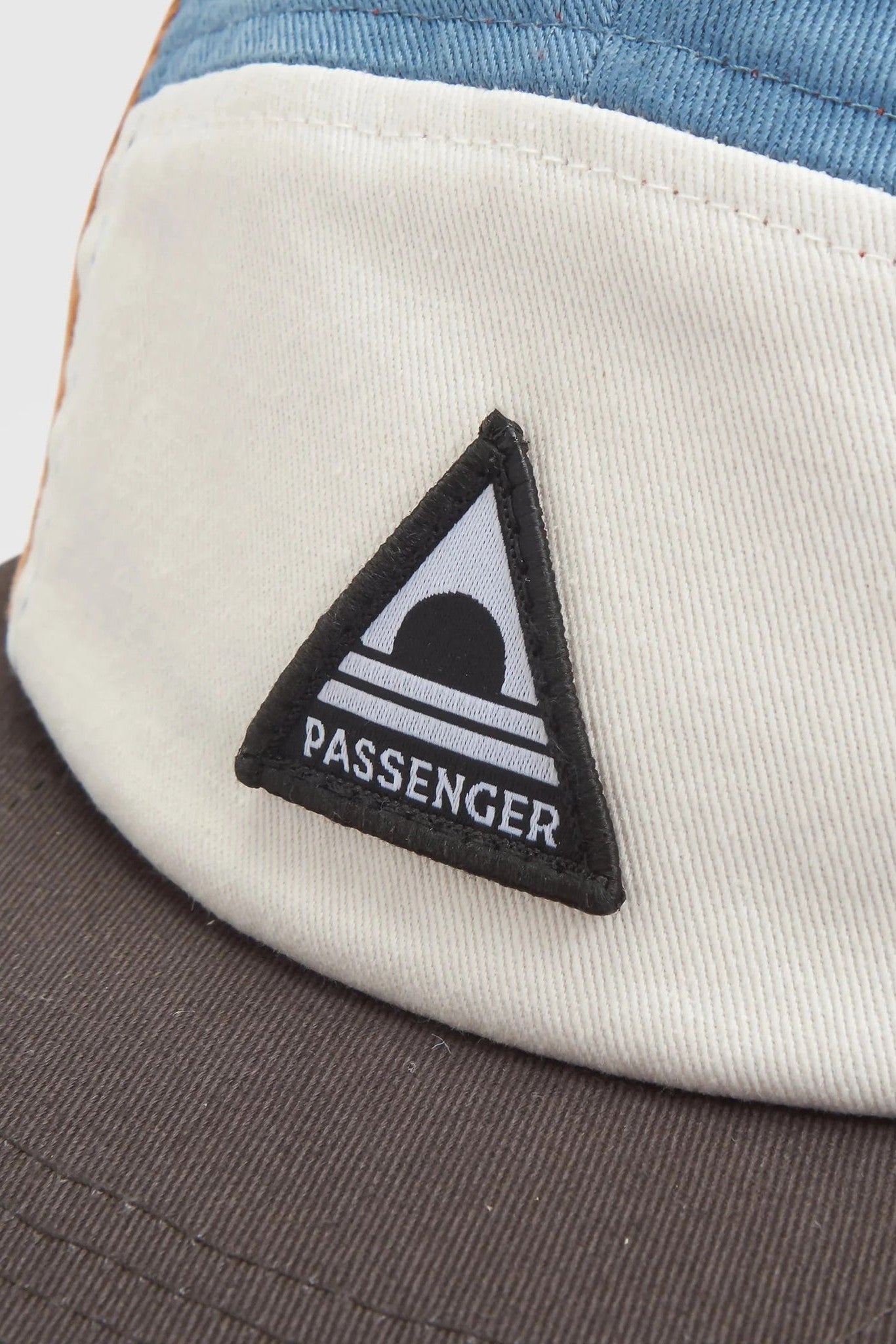 PASSENGER - Fixie Recycled 5 Panel Cap - Spruce Yellow Multi - BACKYARD