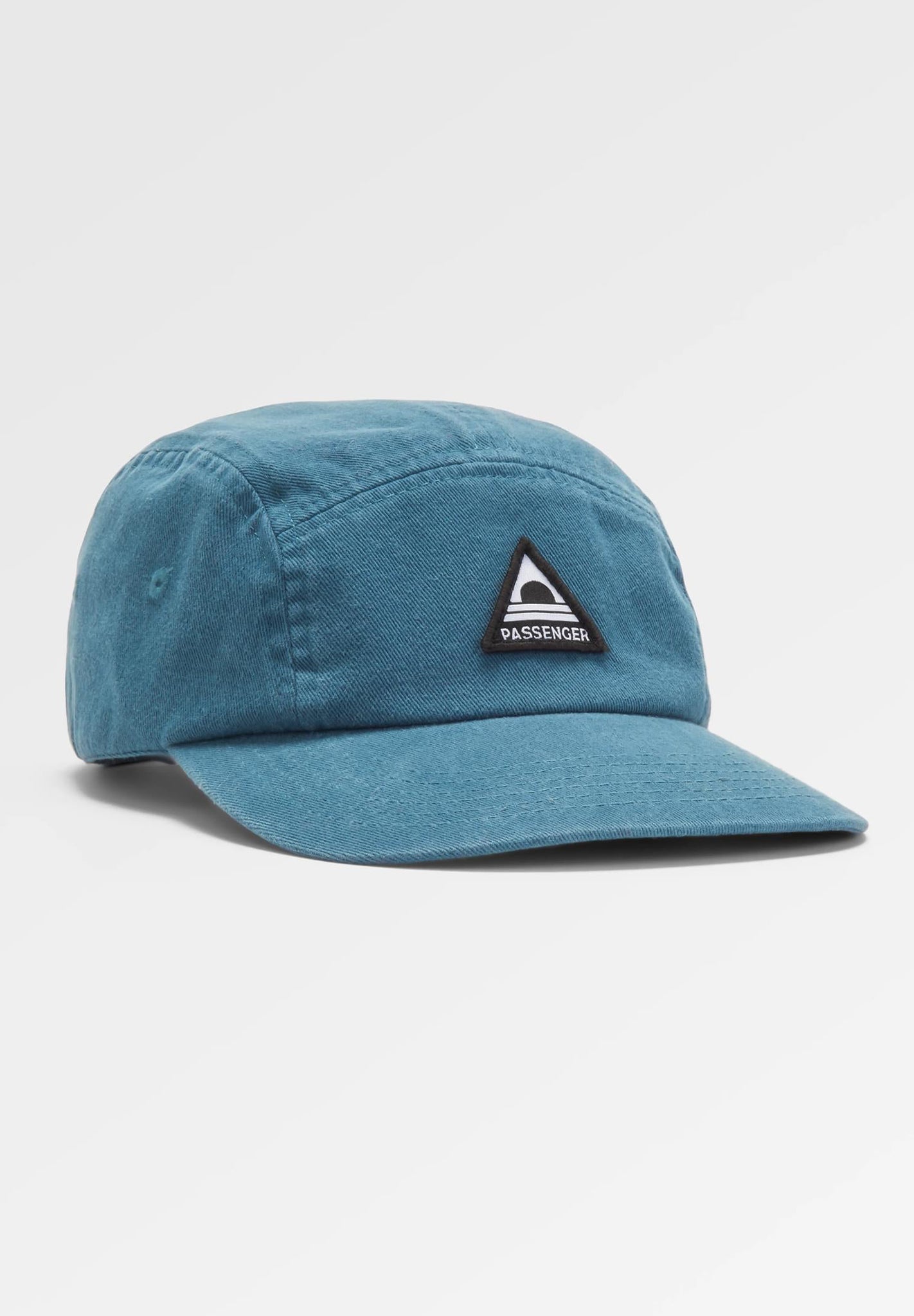 PASSENGER - Fixie Recycled 5 Panel Cap - Tidal Blue - BACKYARD