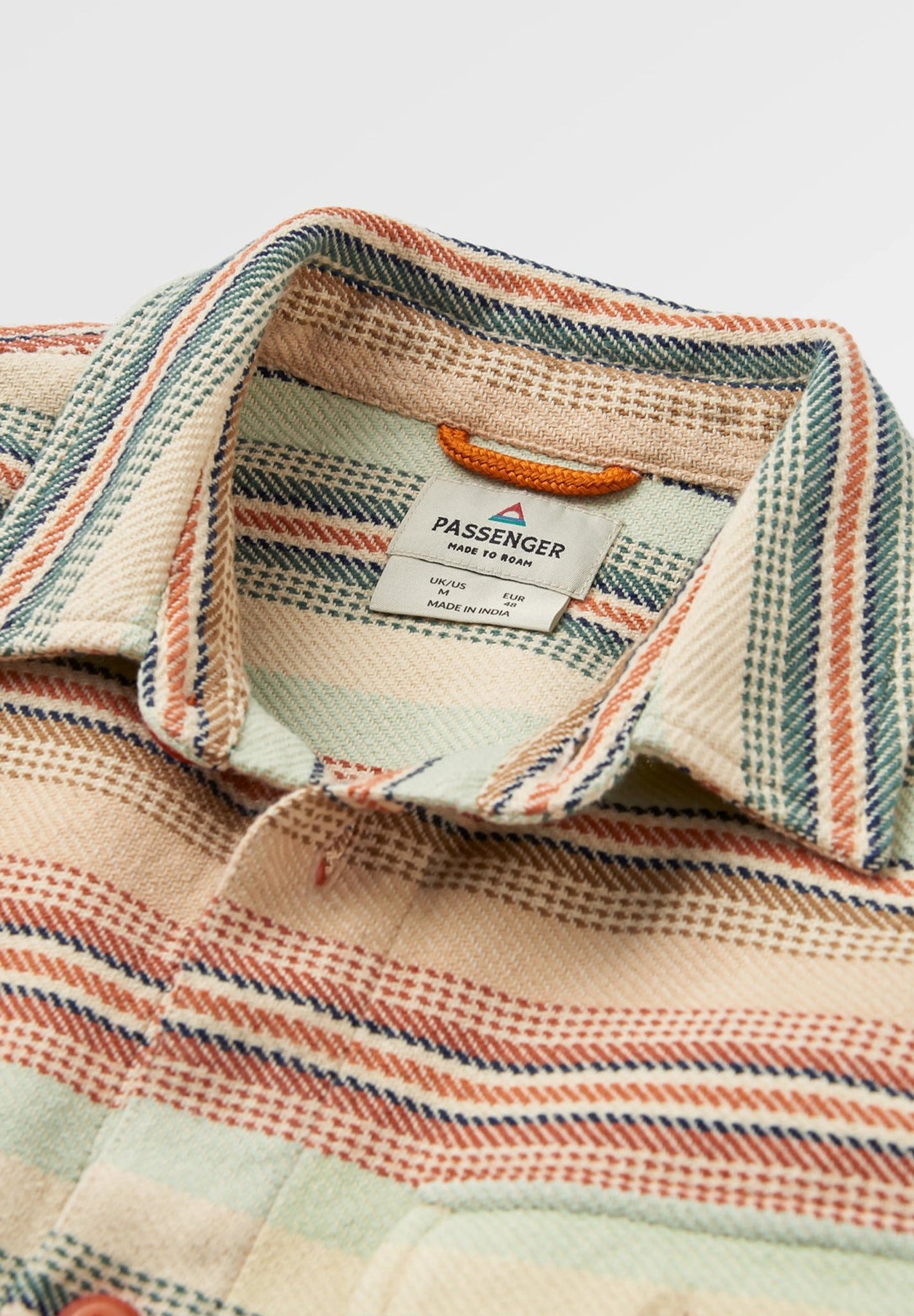 PASSENGER - Island Heavy Twill Shirt - Birch Beach Stripe - BACKYARD