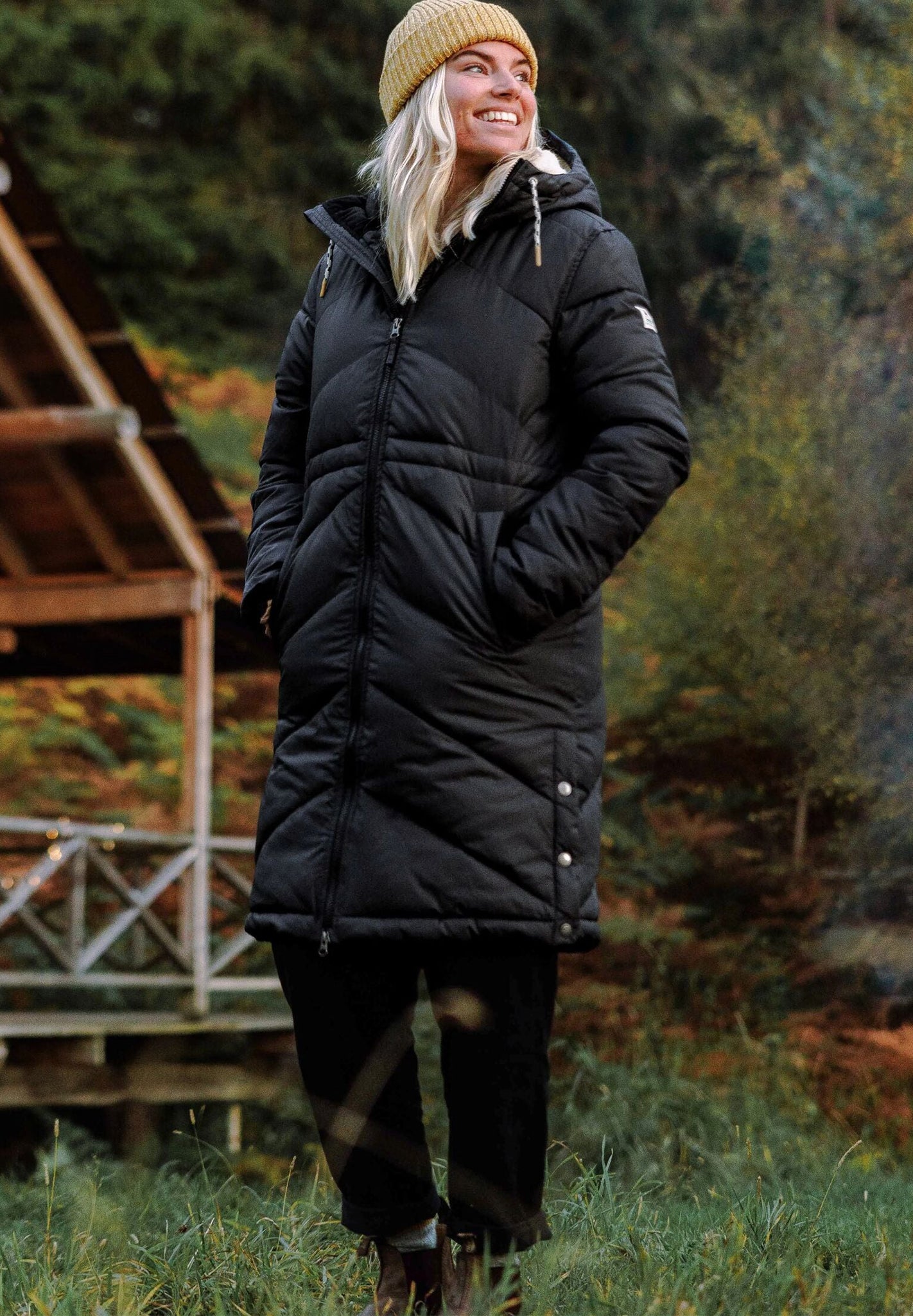 PASSENGER - Kinsey Recycled 2.0 Jacket - Phantom Black - BACKYARD