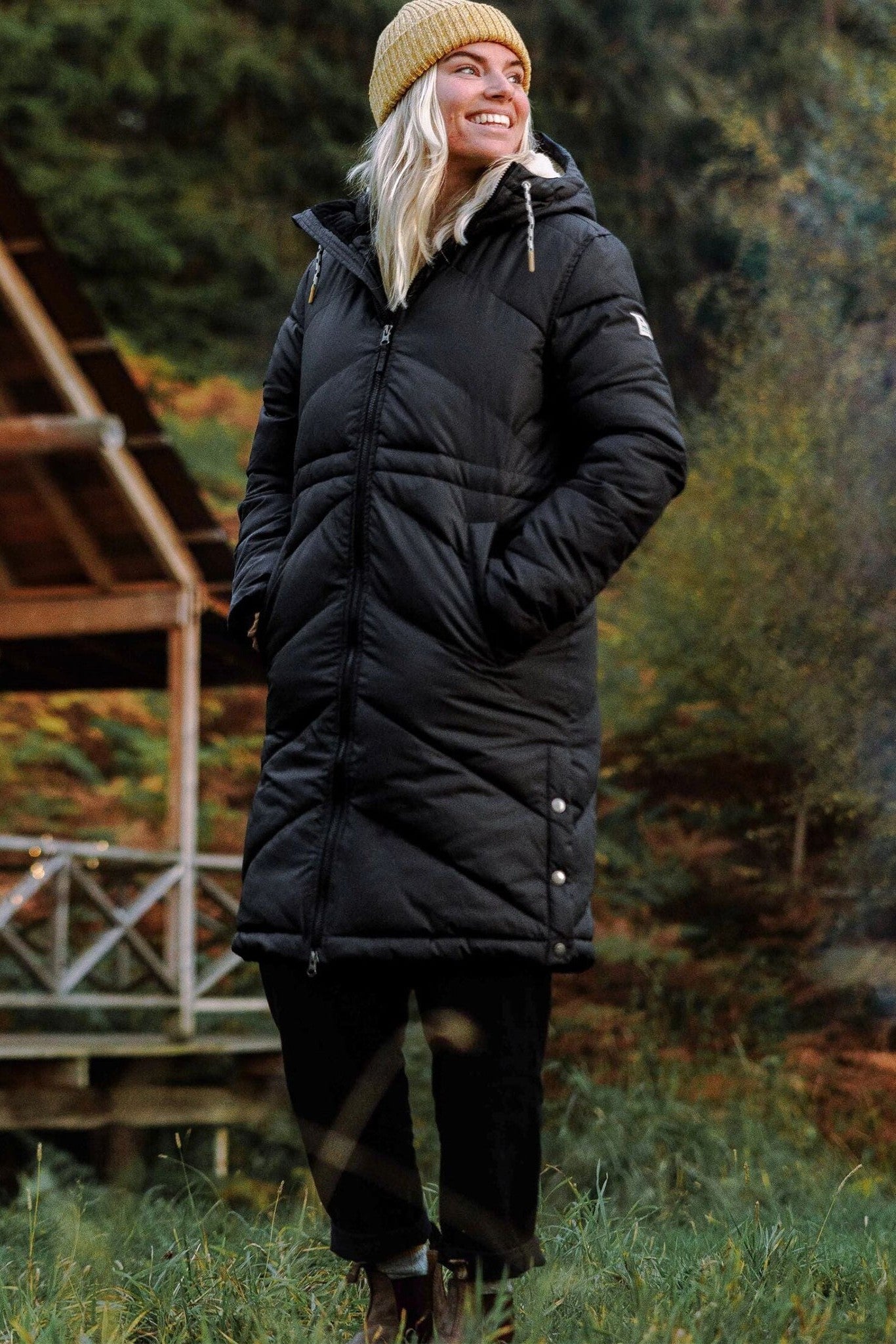 PASSENGER - Kinsey Recycled 2.0 Jacket - Phantom Black - BACKYARD