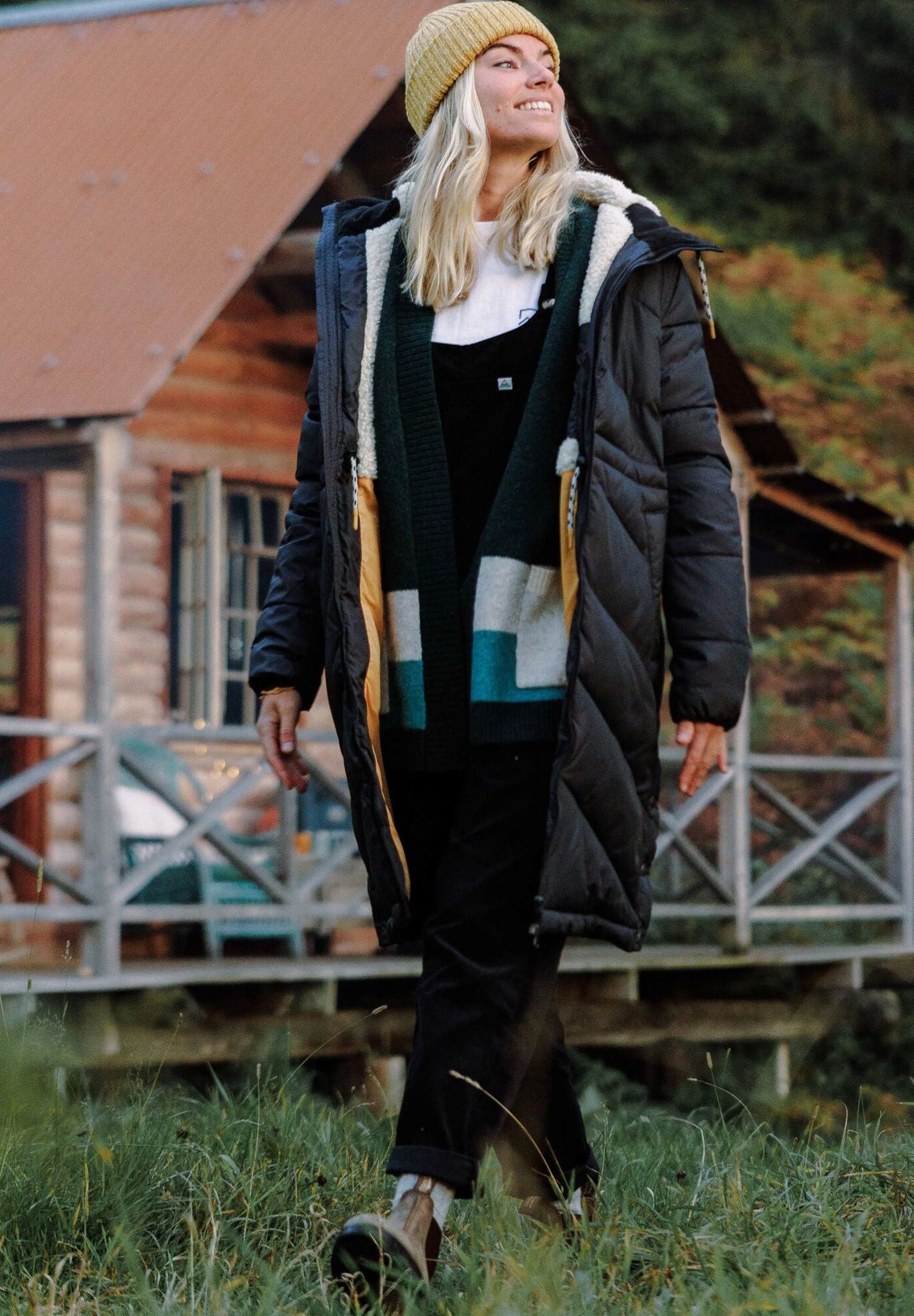 PASSENGER - Kinsey Recycled 2.0 Jacket - Phantom Black - BACKYARD