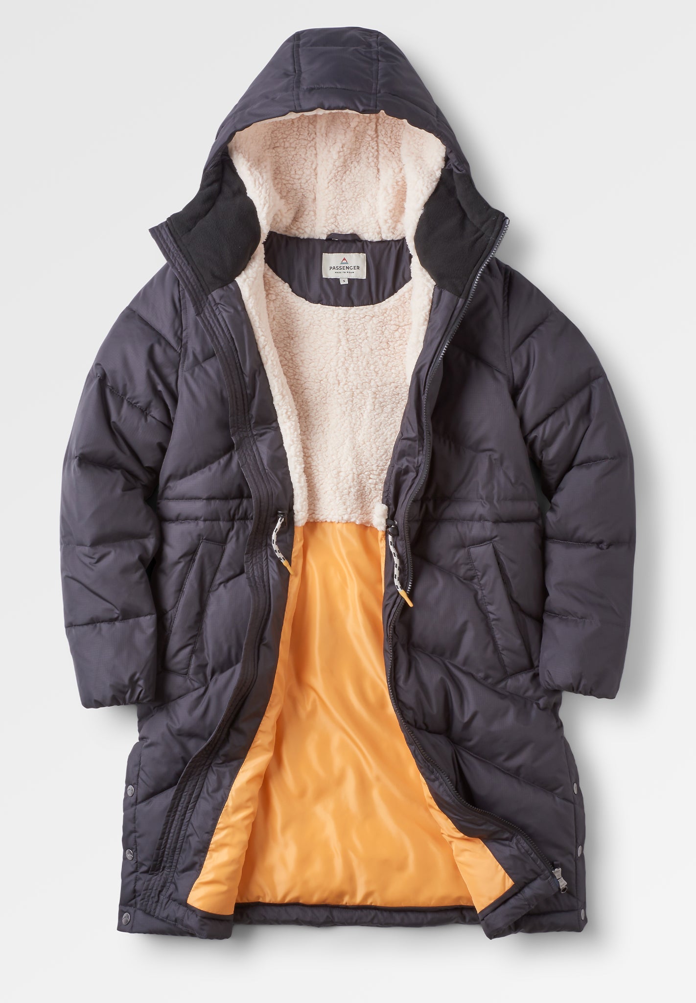 PASSENGER - Kinsey Recycled 2.0 Jacket - Phantom Black - BACKYARD