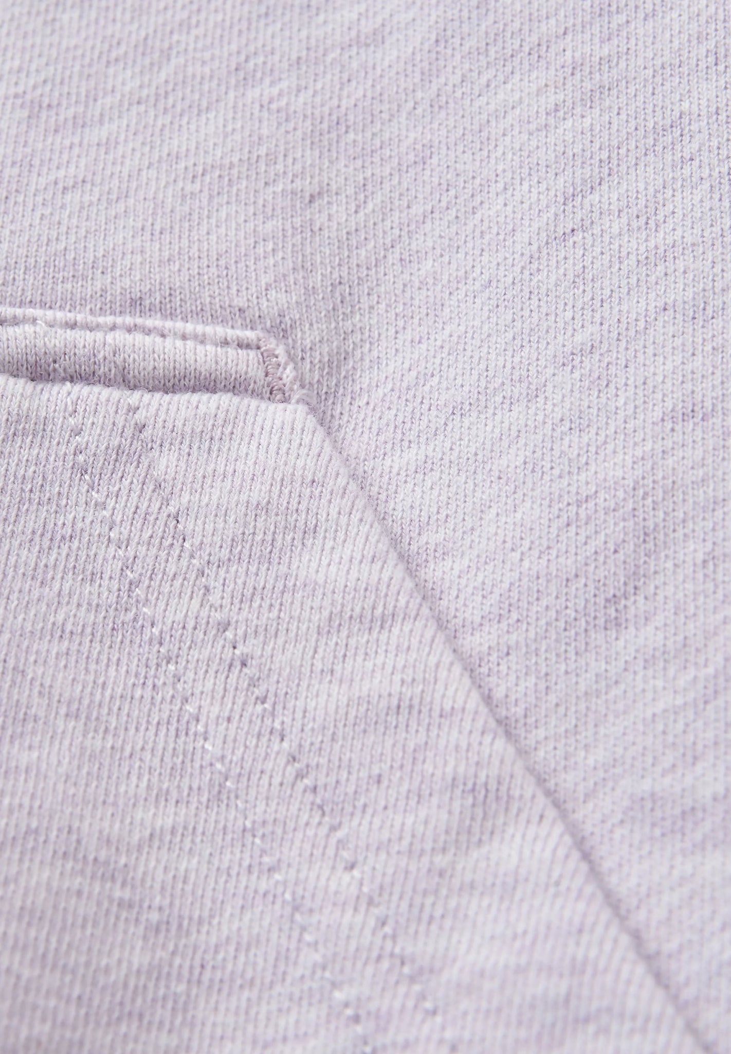 PASSENGER - Laidback Organic Cotton Hoodie - Lilac Mist Marl - BACKYARD