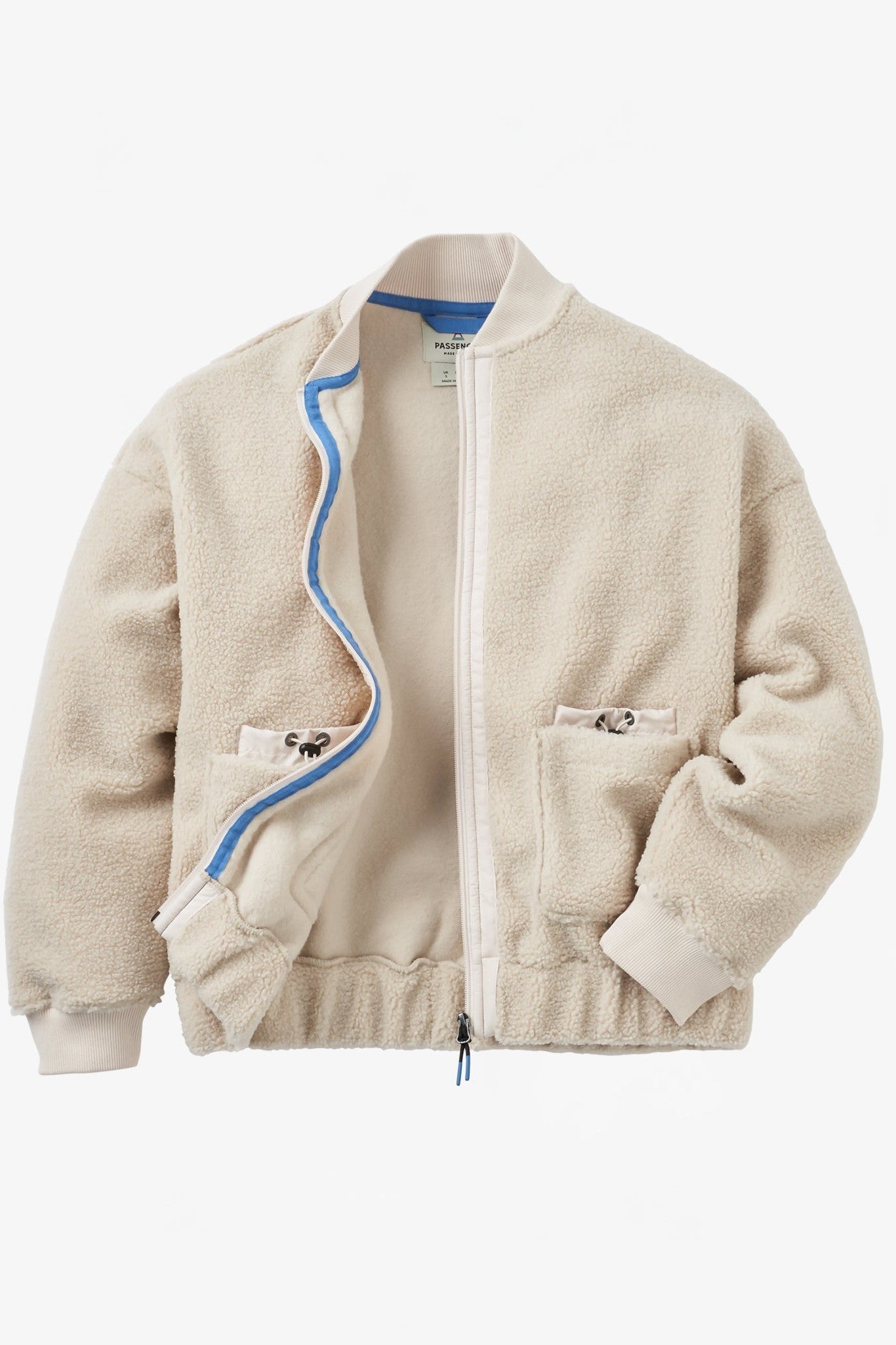 PASSENGER - Lucia Recycled Sherpa Fleece - Vintage White - BACKYARD