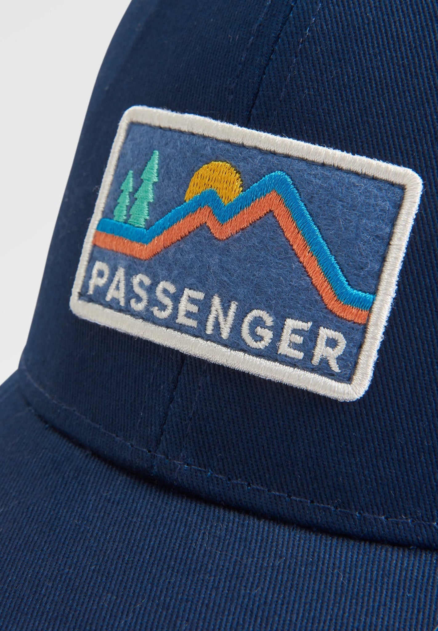 PASSENGER - Made To Roam Mesh Snapback Cap - Rich Navy - BACKYARD