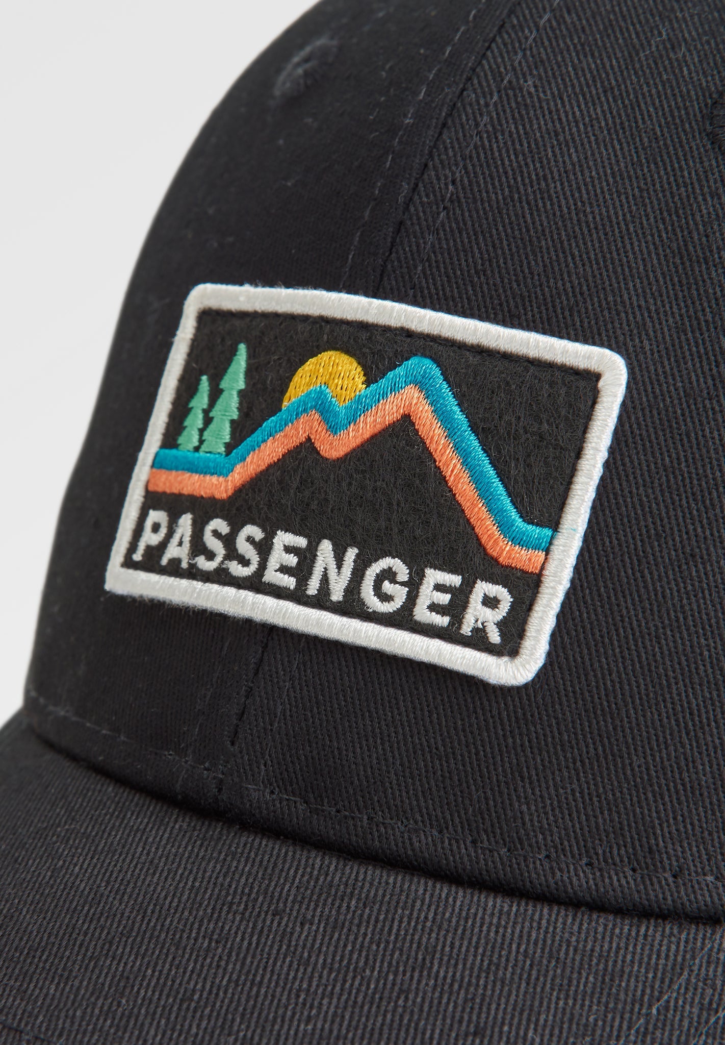 PASSENGER - Made To Roam Mesh Snapback Cap - Phantom Black - BACKYARD