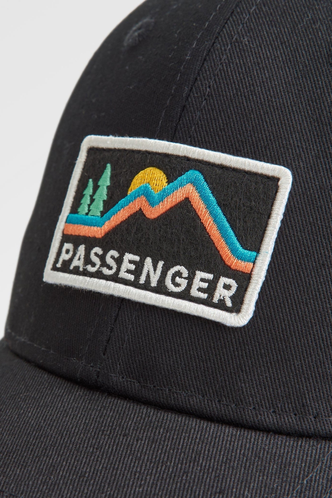 PASSENGER - Made To Roam Mesh Snapback Cap - Phantom Black - BACKYARD