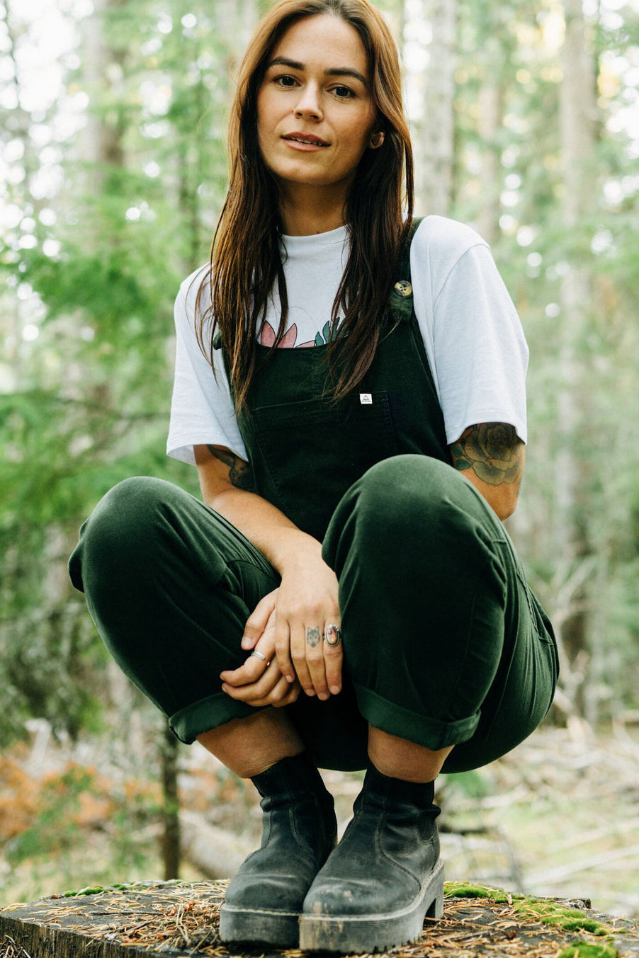 Meadows Organic Cotton Corduroy Dungarees