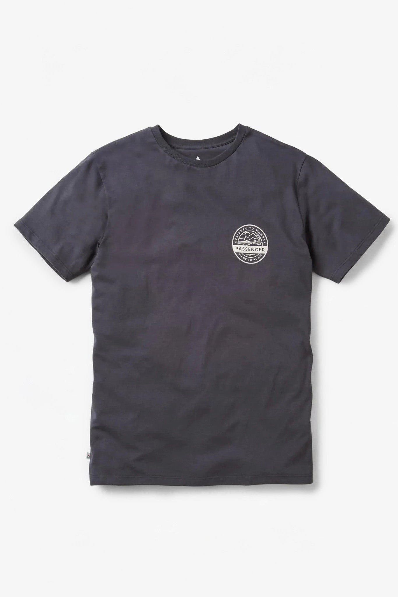 PASSENGER - Odyssey Recycled Cotton T-Shirt - Black - BACKYARD