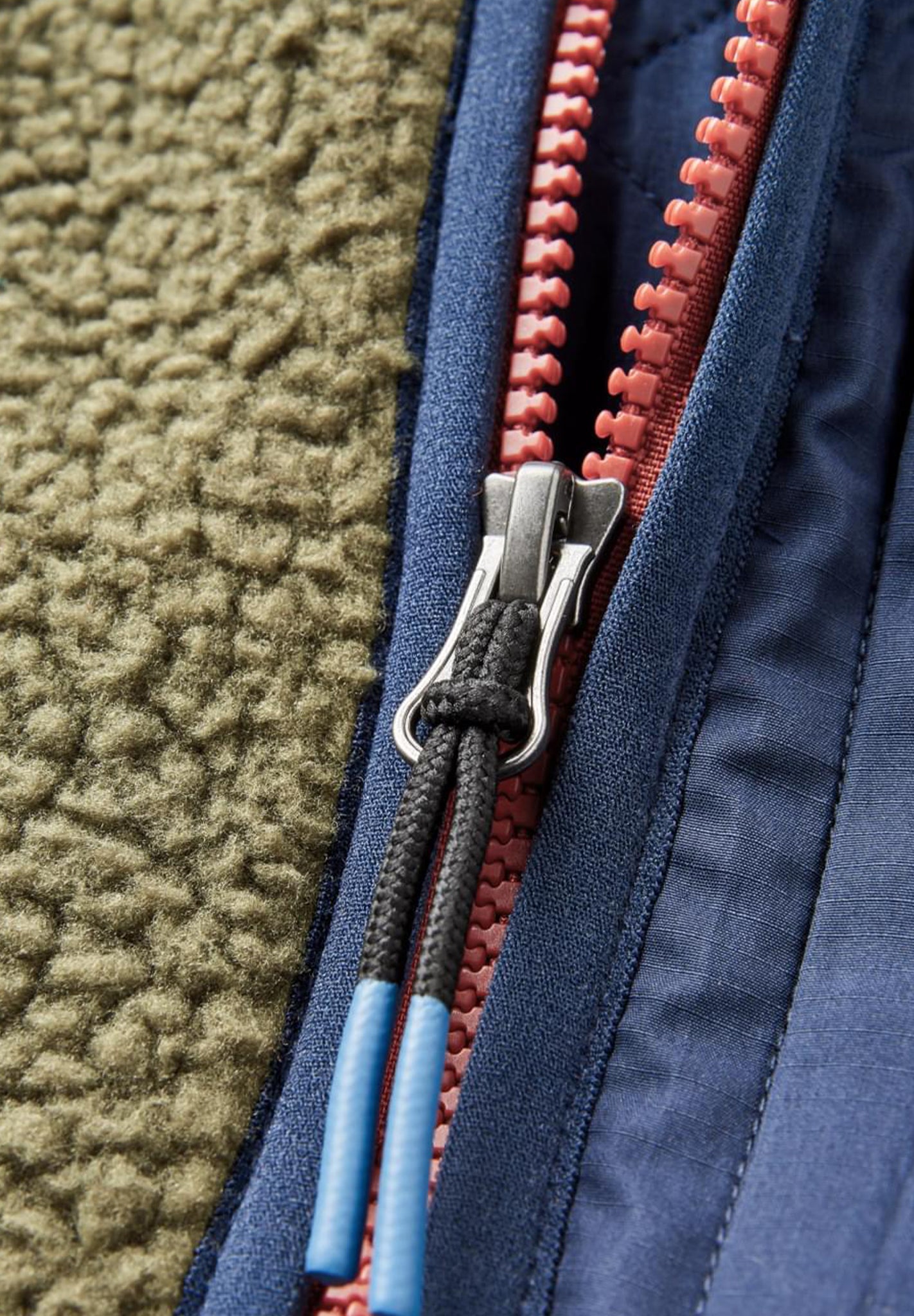 PASSENGER - Offgrid 2.0 1/2 Zip Recycled Sherpa - Fleece - Khaki - BACKYARD