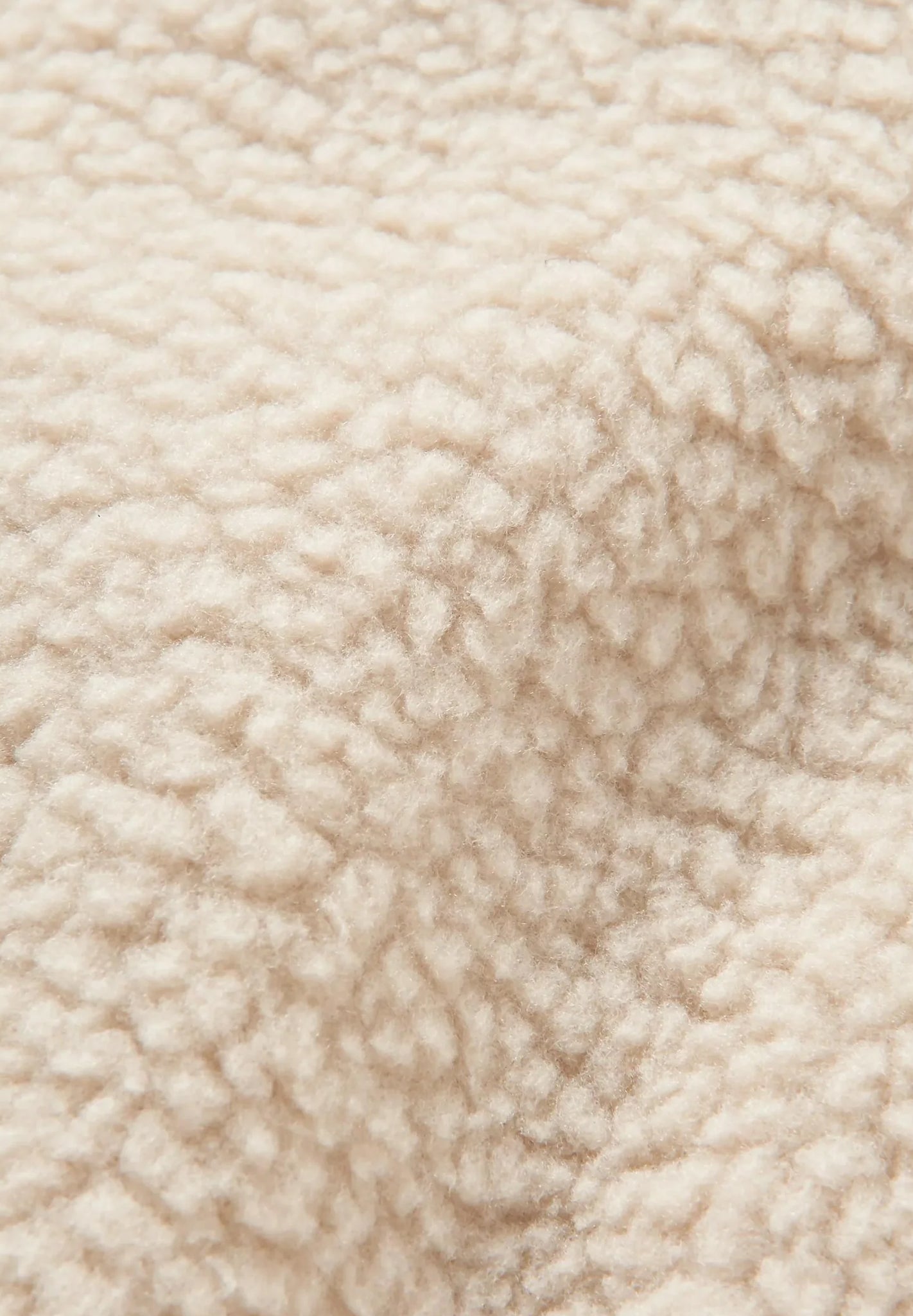 PASSENGER - Offgrid 2.0 1/2 Zip Recycled Sherpa - Fleece - Oatmeal Navy - BACKYARD