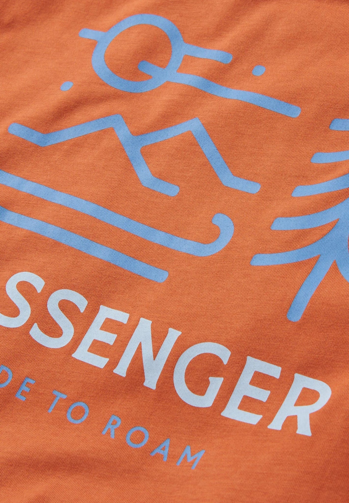 PASSENGER - Phoenix Organic Cotton T-Shirt - Burnt Orange - BACKYARD