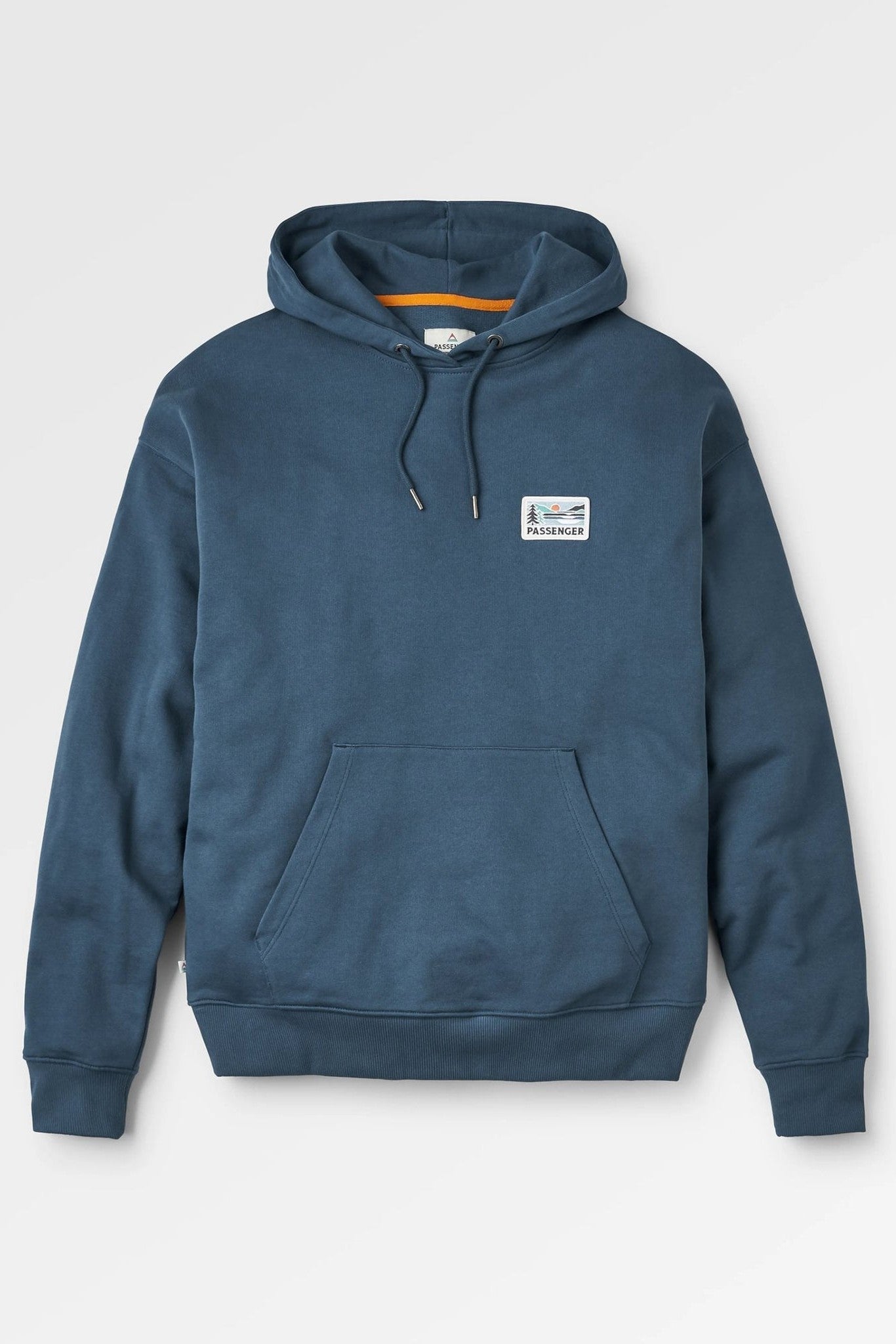 PASSENGER - Roamer Patch Hoodie - Dark Denim - BACKYARD